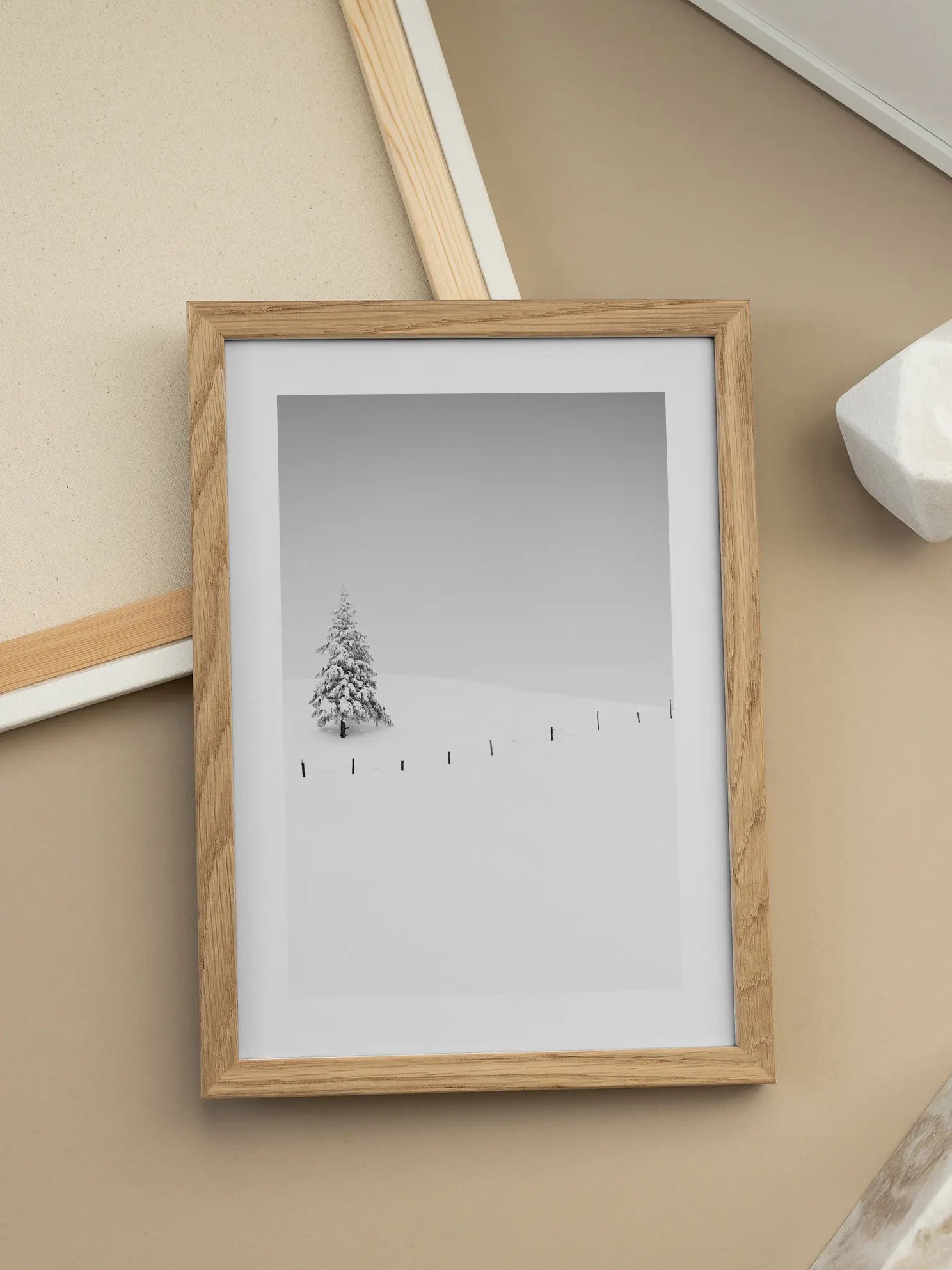Winter Minimalism Poster