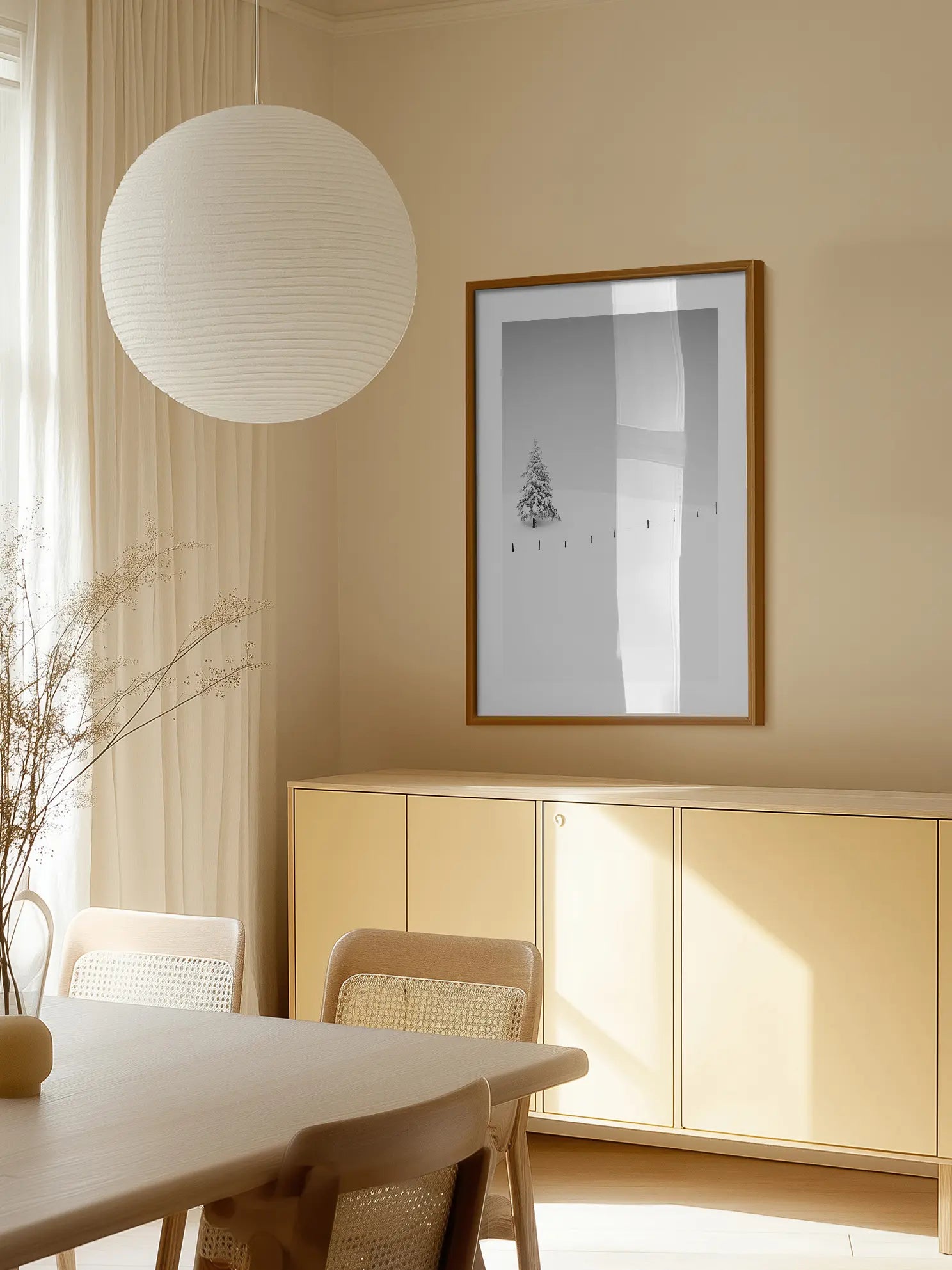 Winter Minimalism Poster