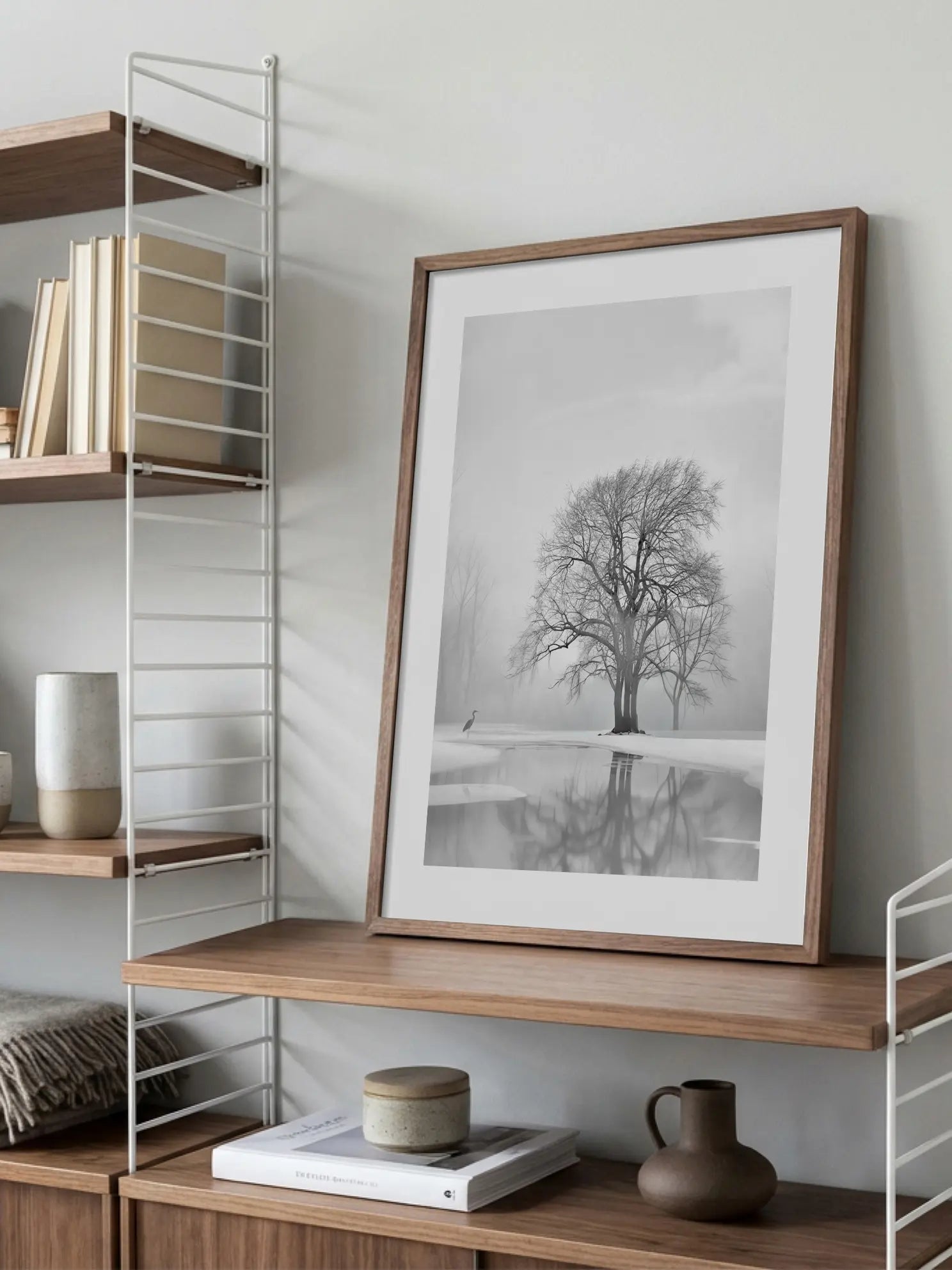 Winter Reflection Poster