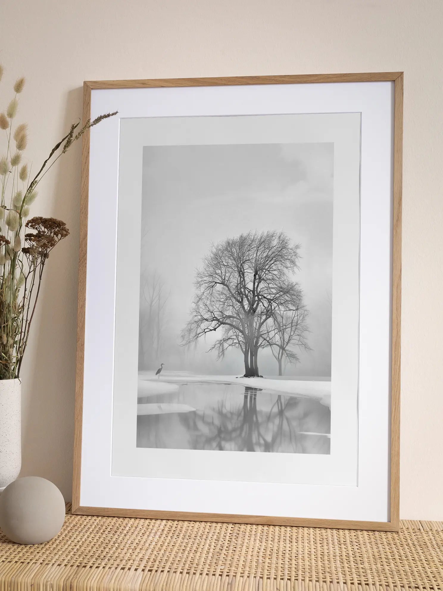 Winter Reflection Poster