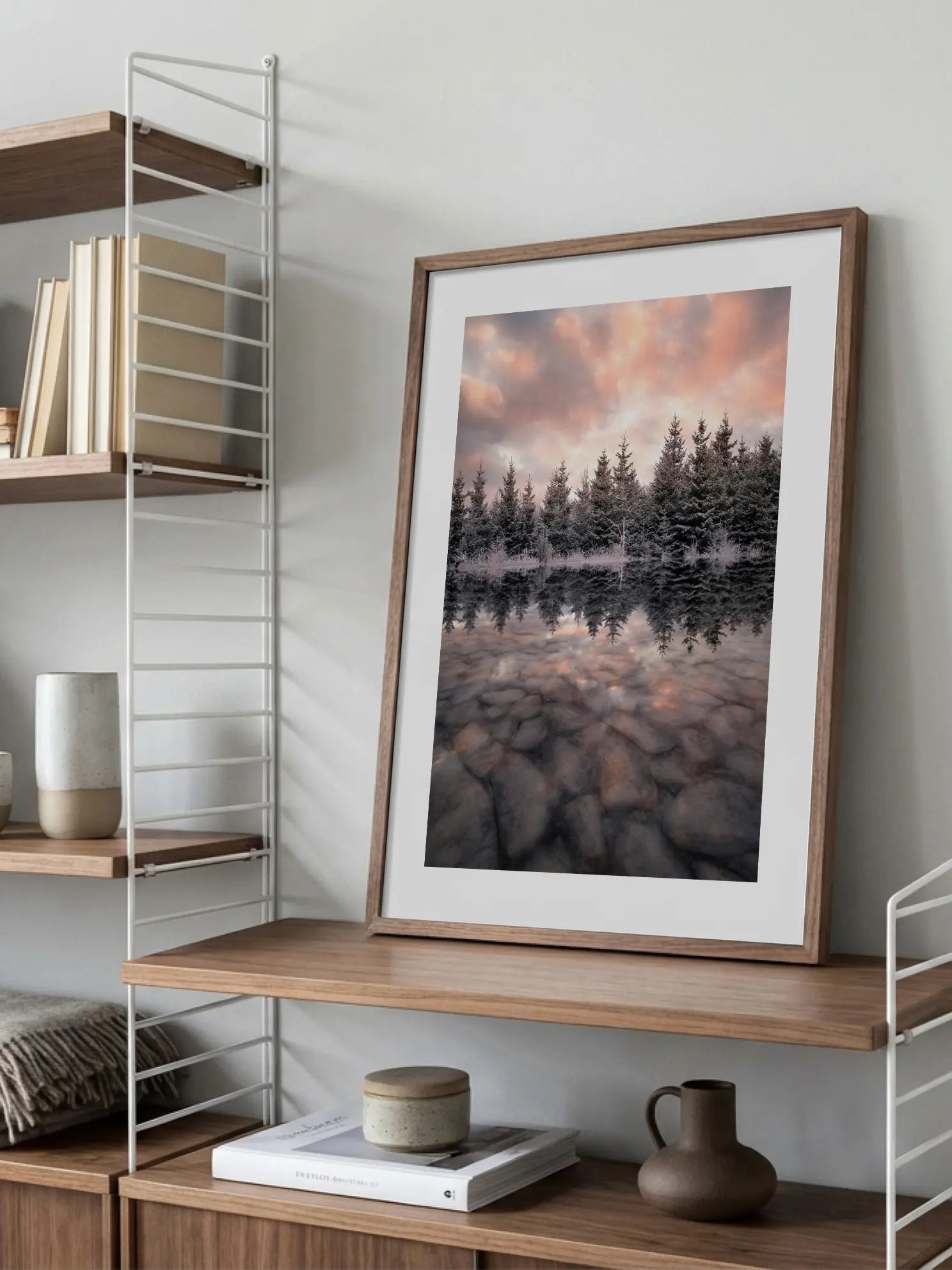 Winterlake Beauty Poster