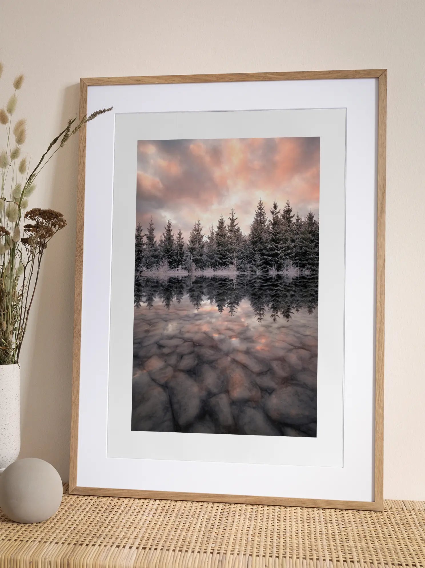 Winterlake Beauty Poster