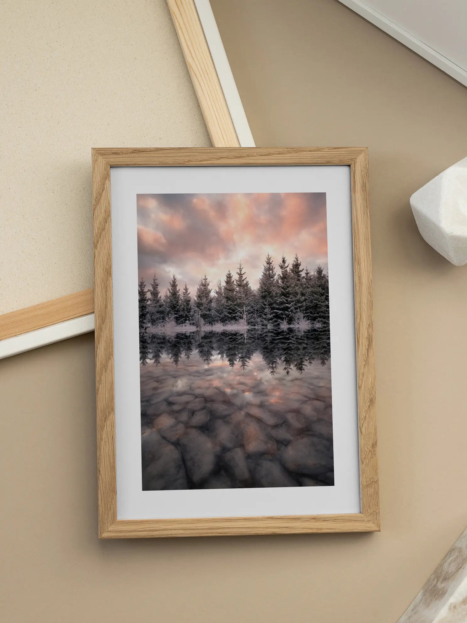 Winterlake Beauty Poster