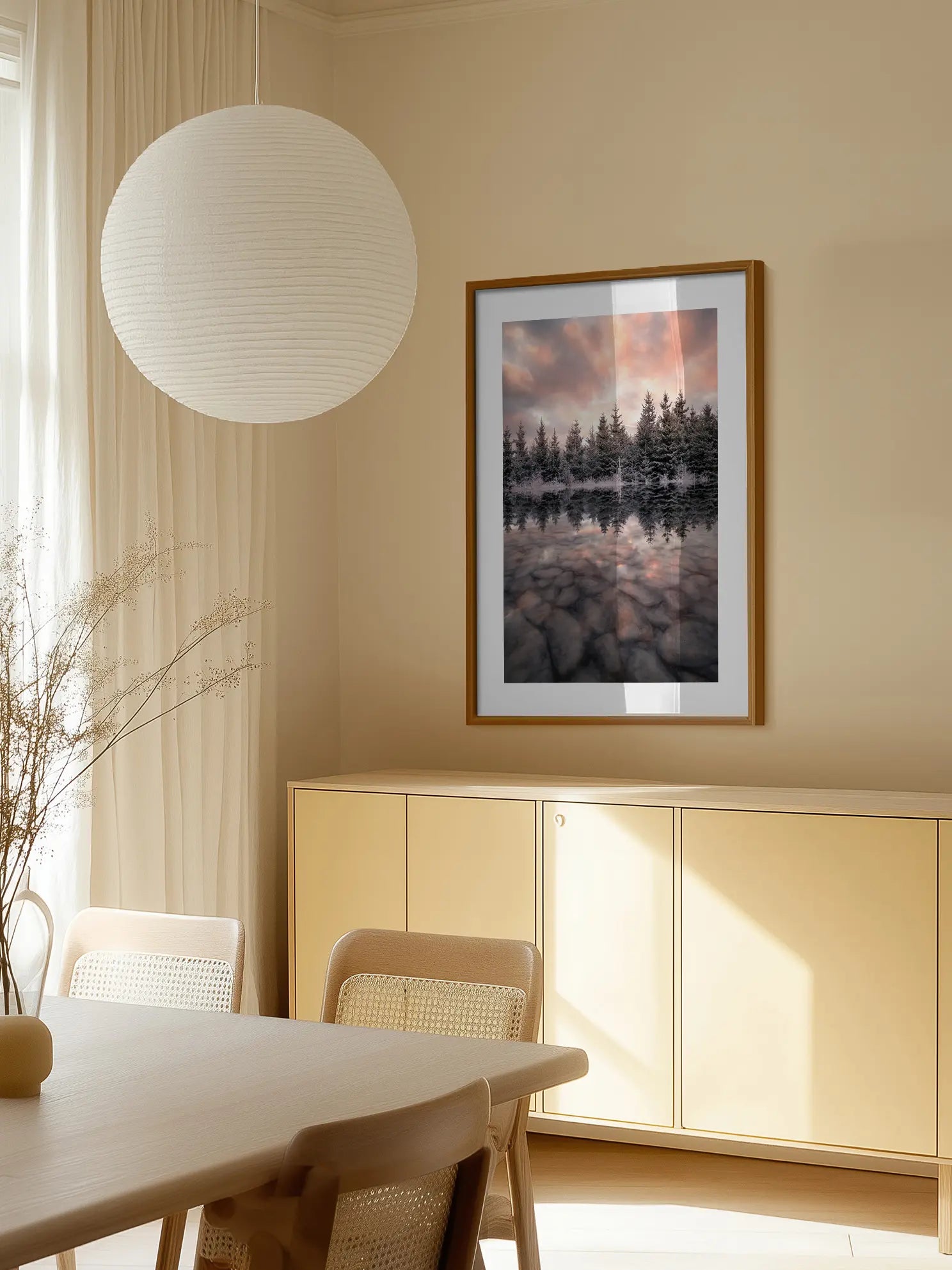 Winterlake Beauty Poster