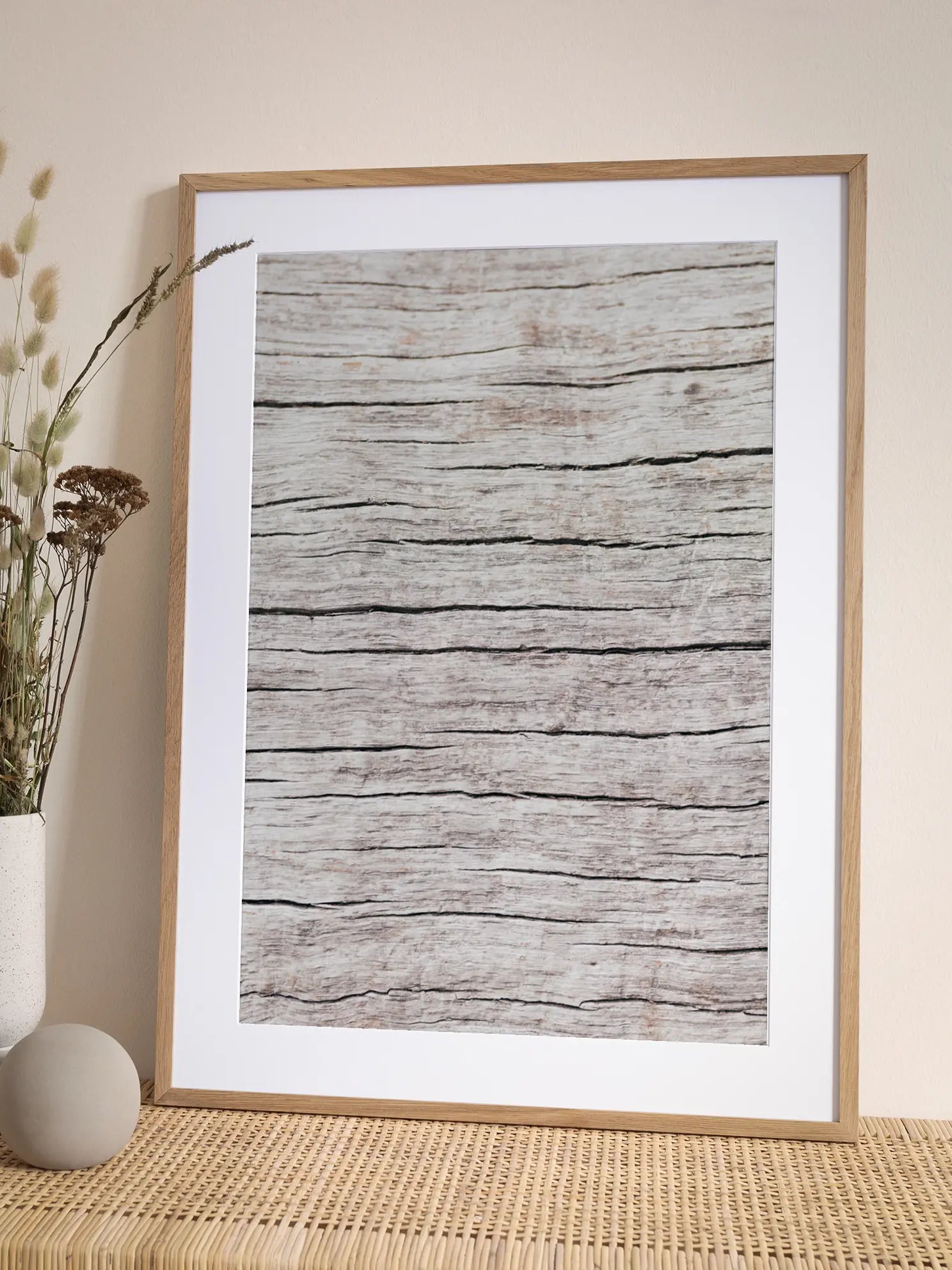 Wood Close Up Poster