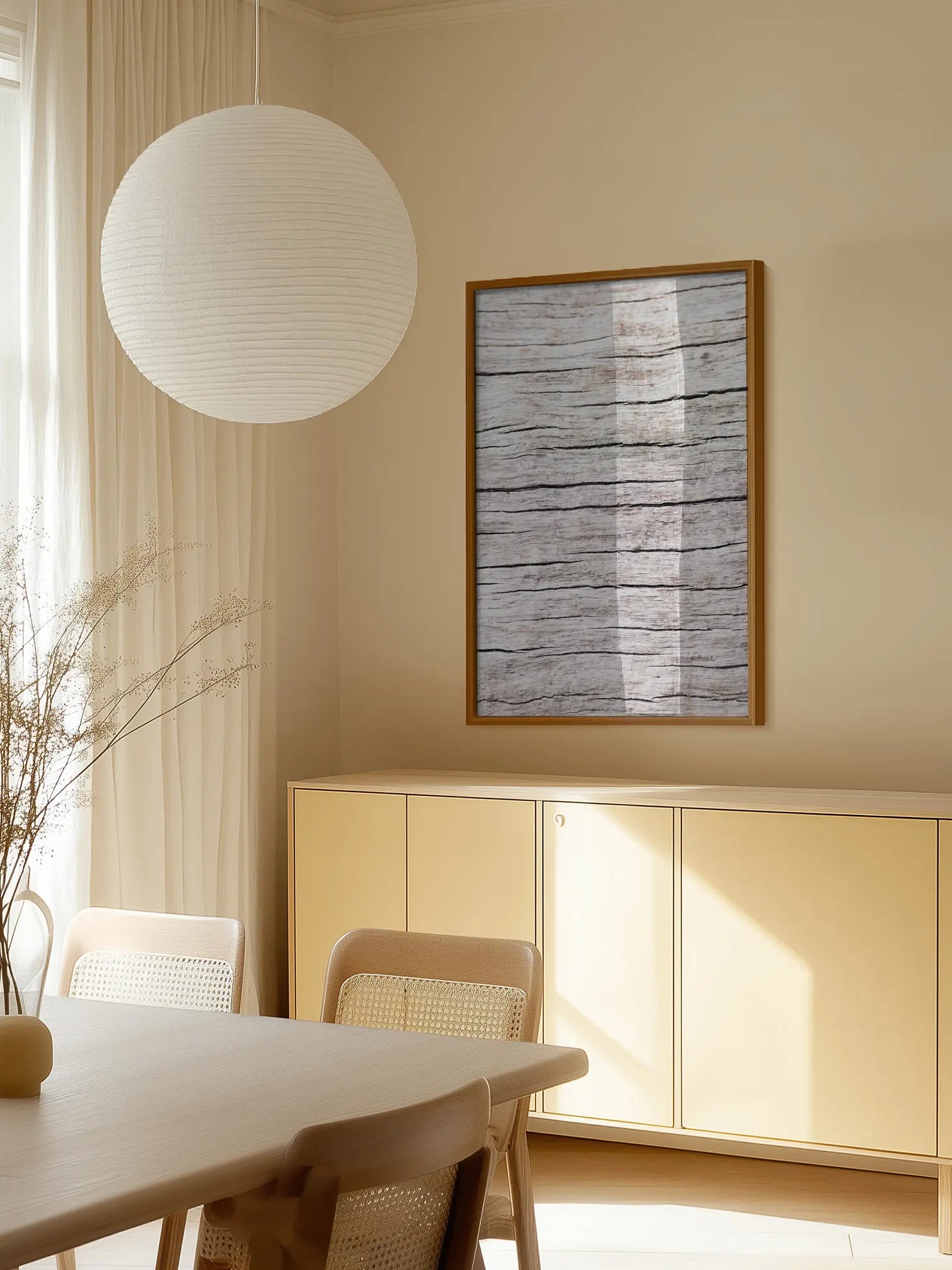 Wood Close Up Poster