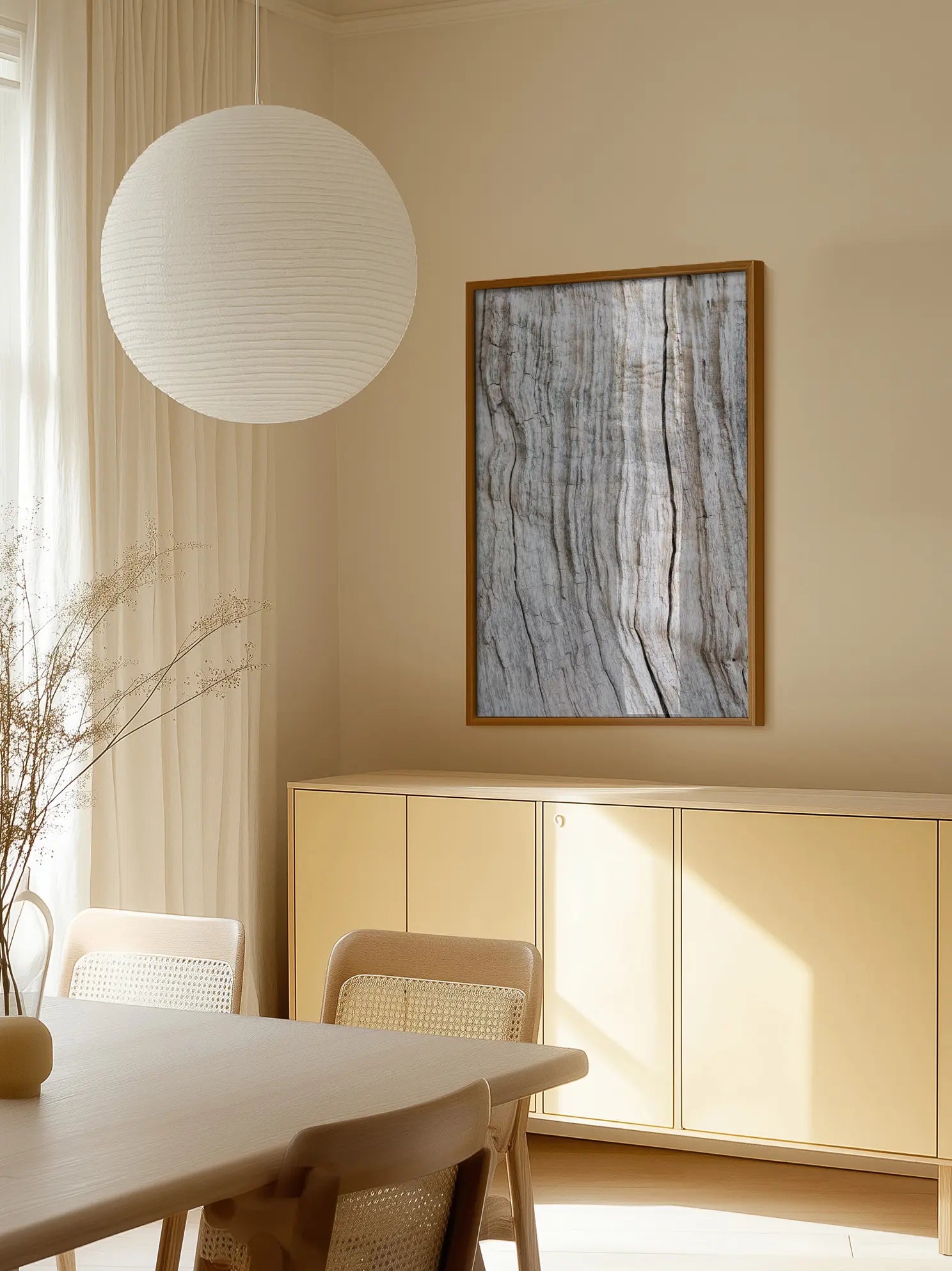 Wood Pattern Poster