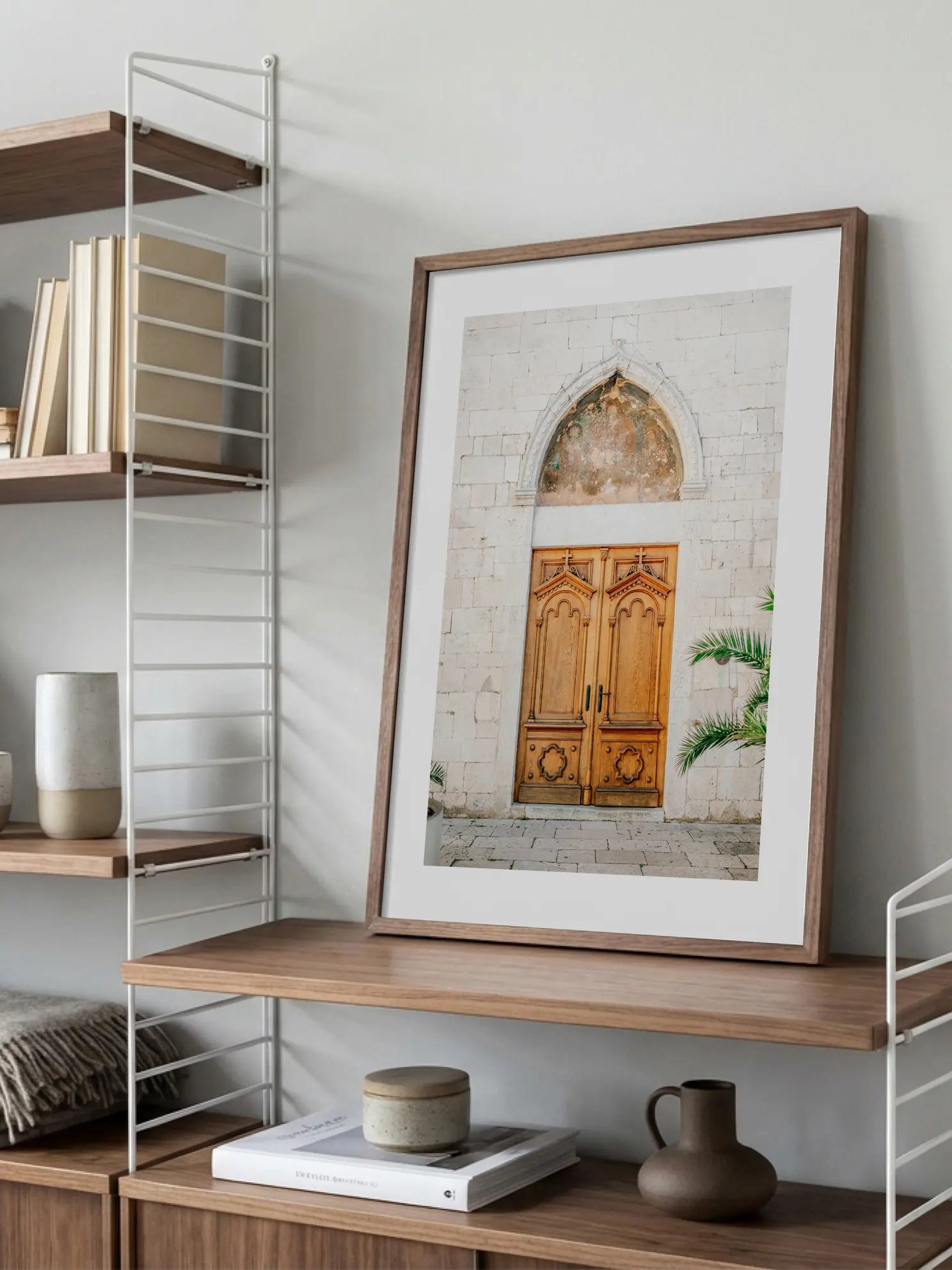 Wooden Door Poster