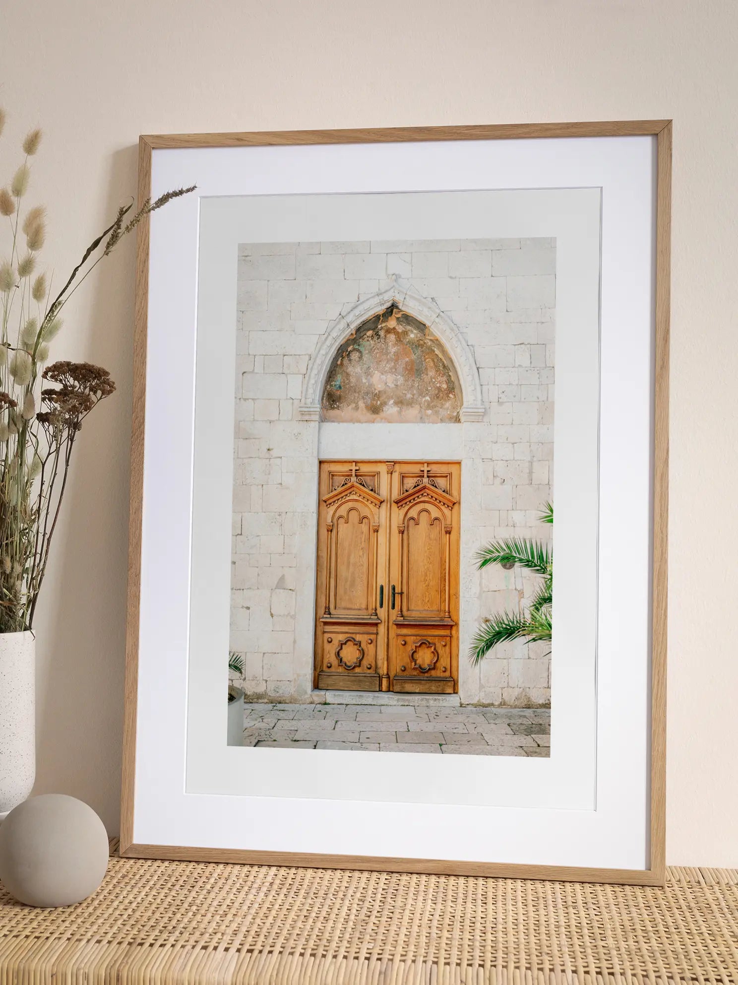 Wooden Door Poster