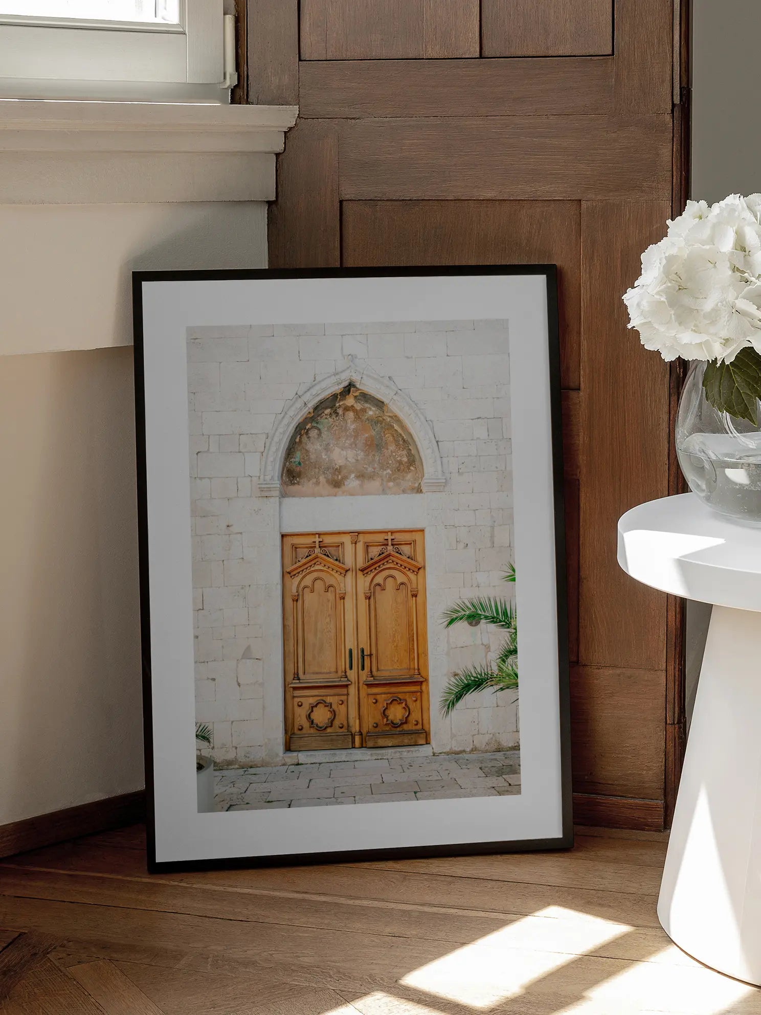 Wooden Door Poster