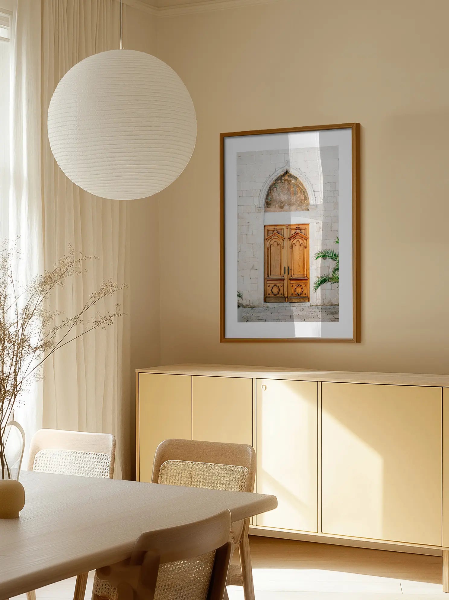 Wooden Door Poster