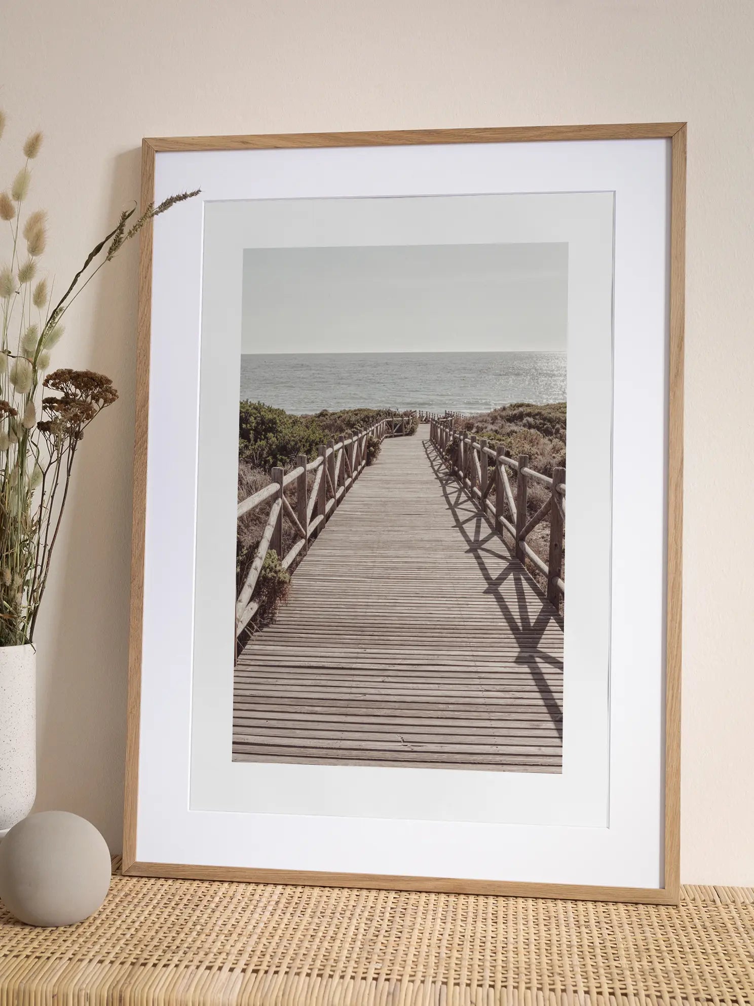 Wooden Pathway Poster