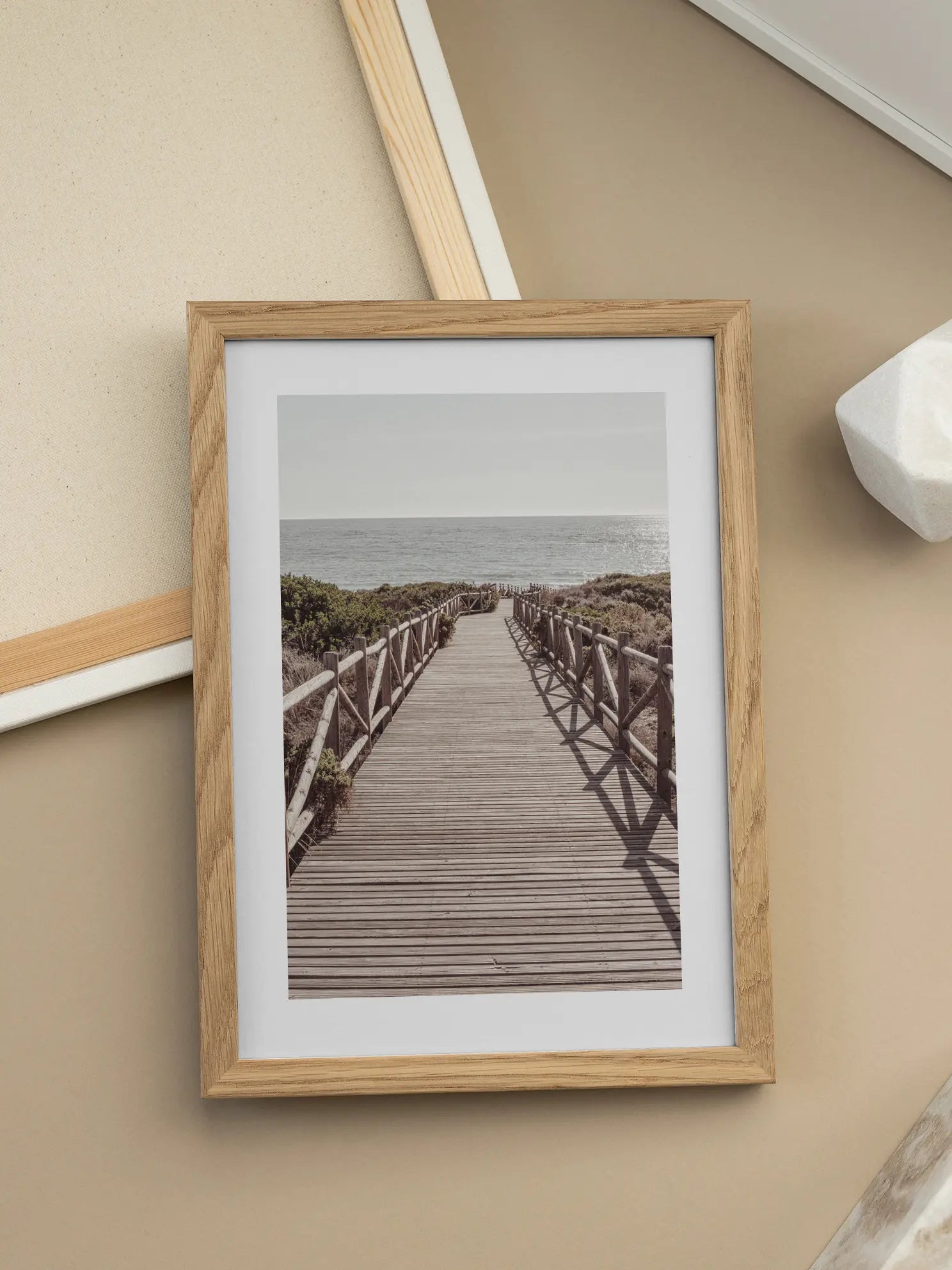Wooden Pathway Poster