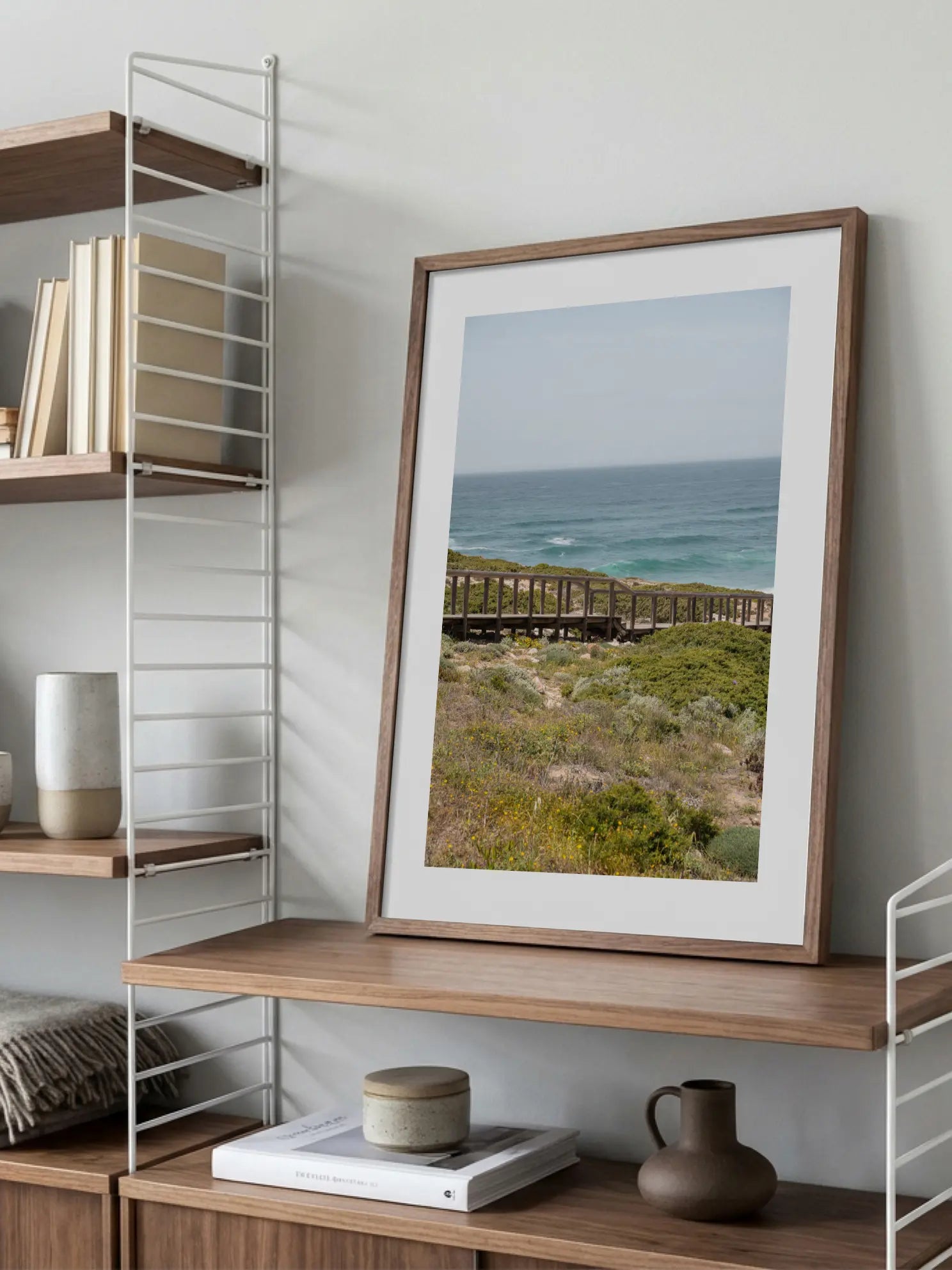 Wooden Walkway Poster