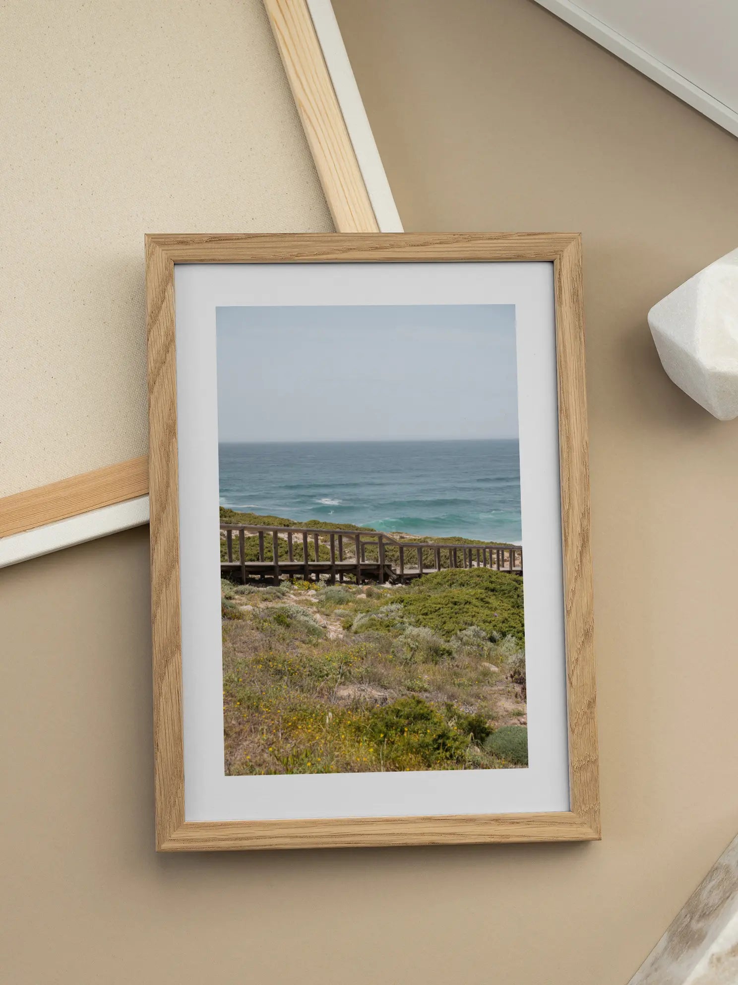 Wooden Walkway Poster