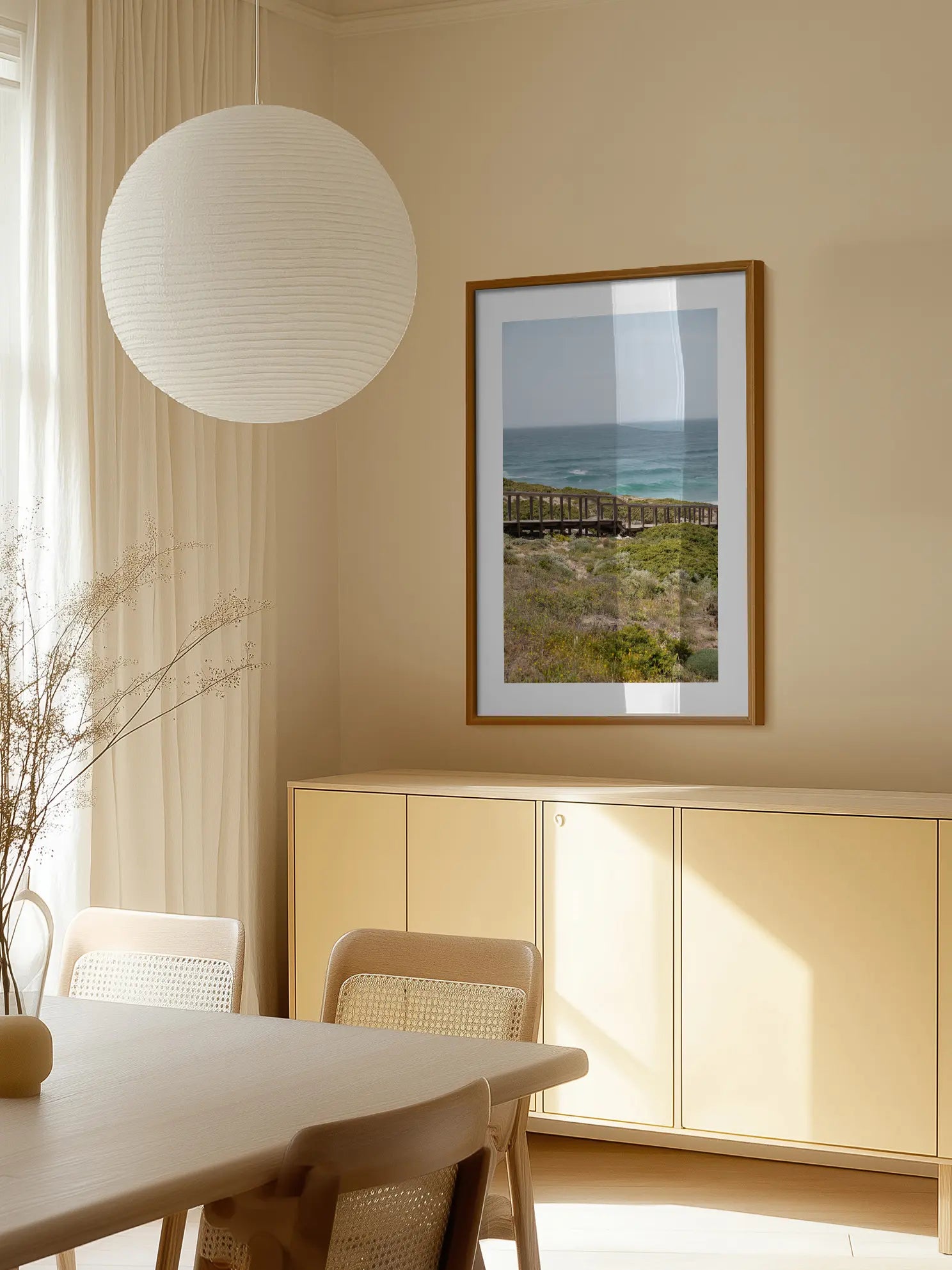 Wooden Walkway Poster