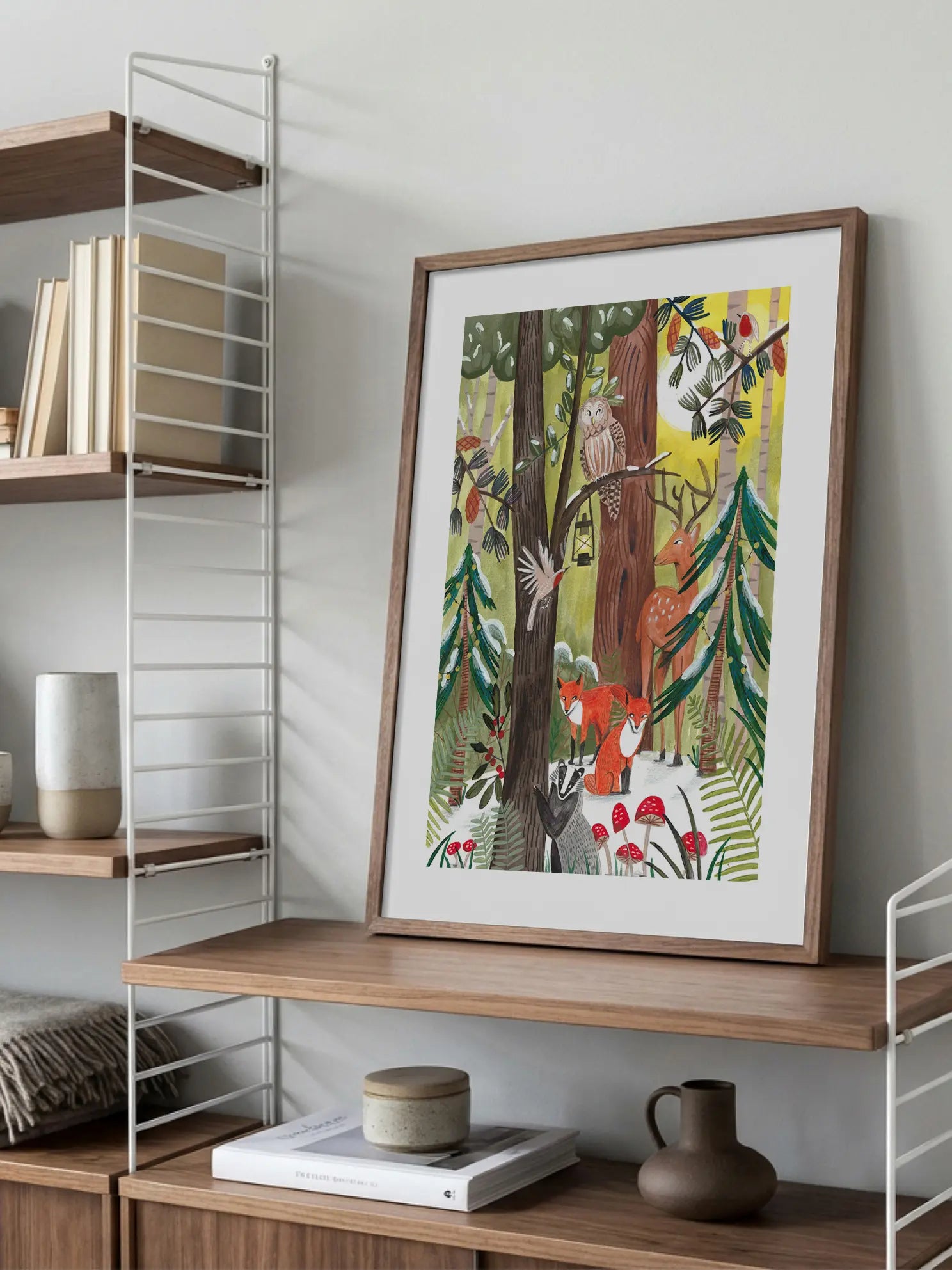 Woodland Gathering Poster