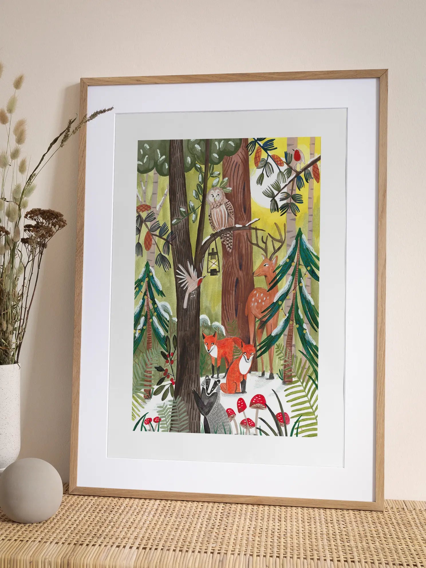 Woodland Gathering Poster