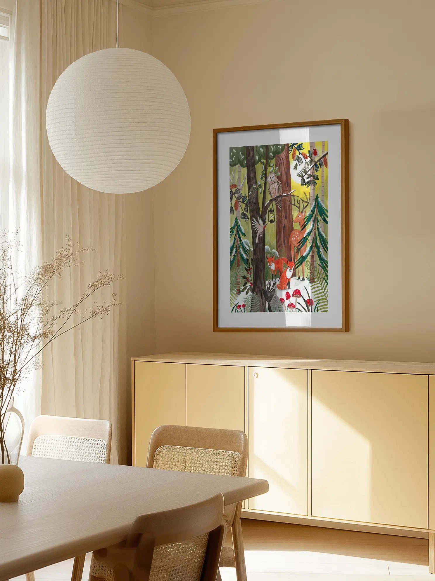 Woodland Gathering Poster