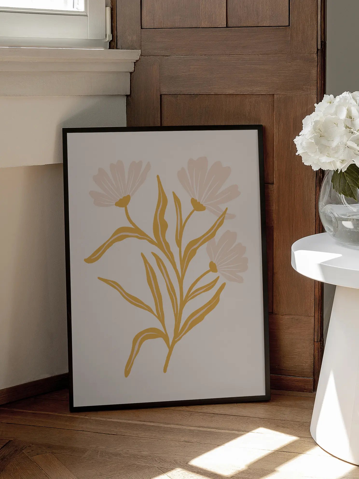 Yellow Botanical No2 Poster