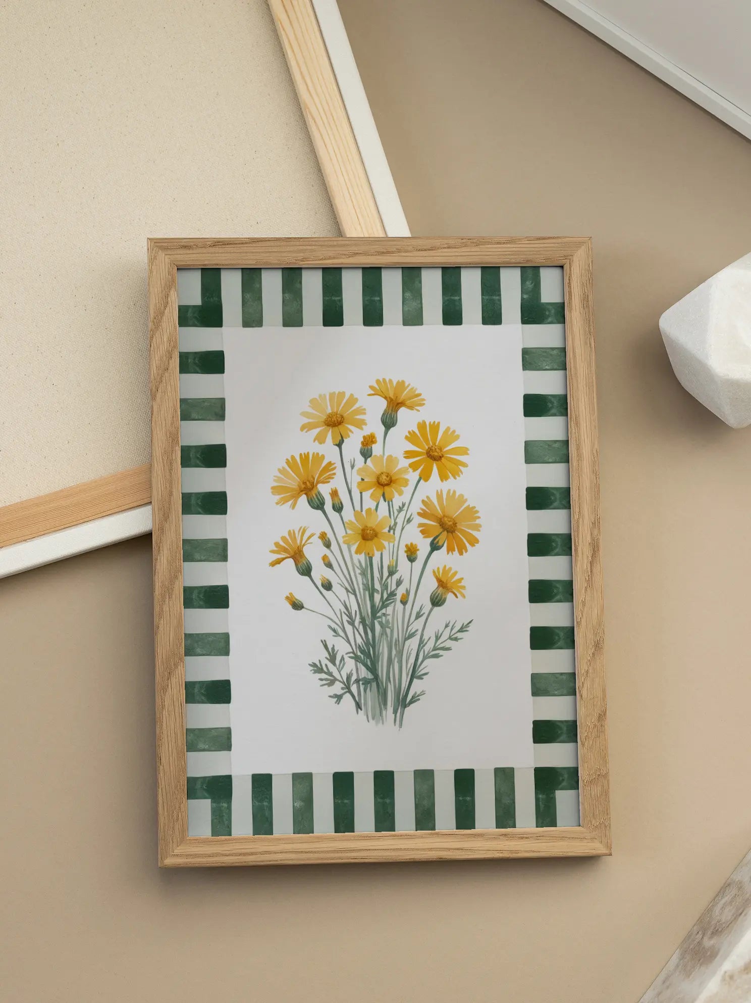 Yellow Bouquet Poster