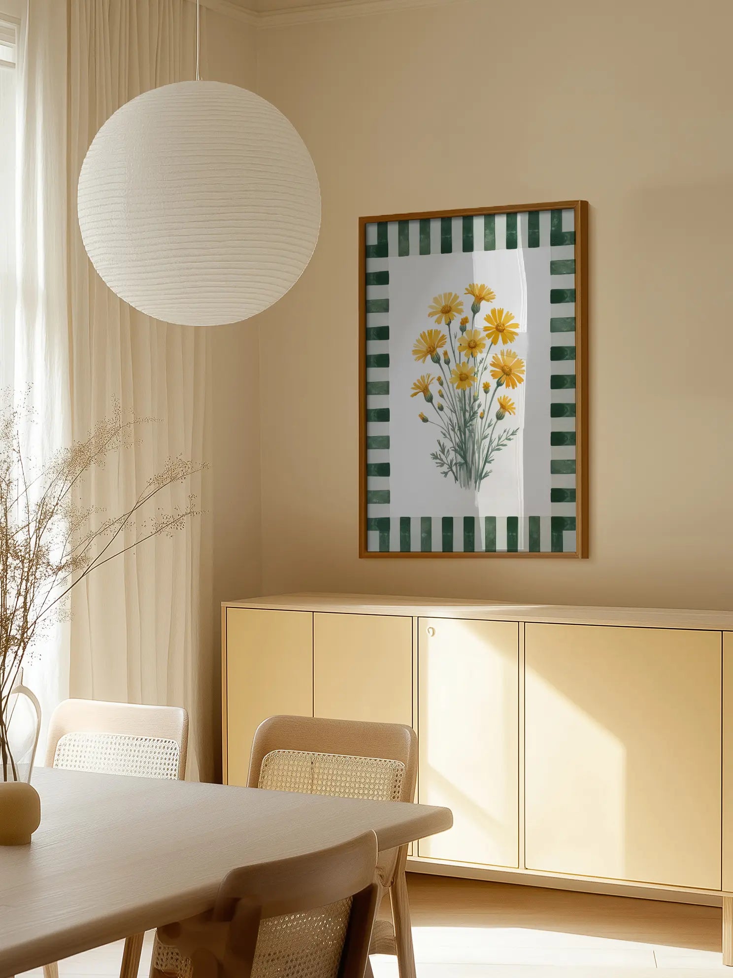Yellow Bouquet Poster