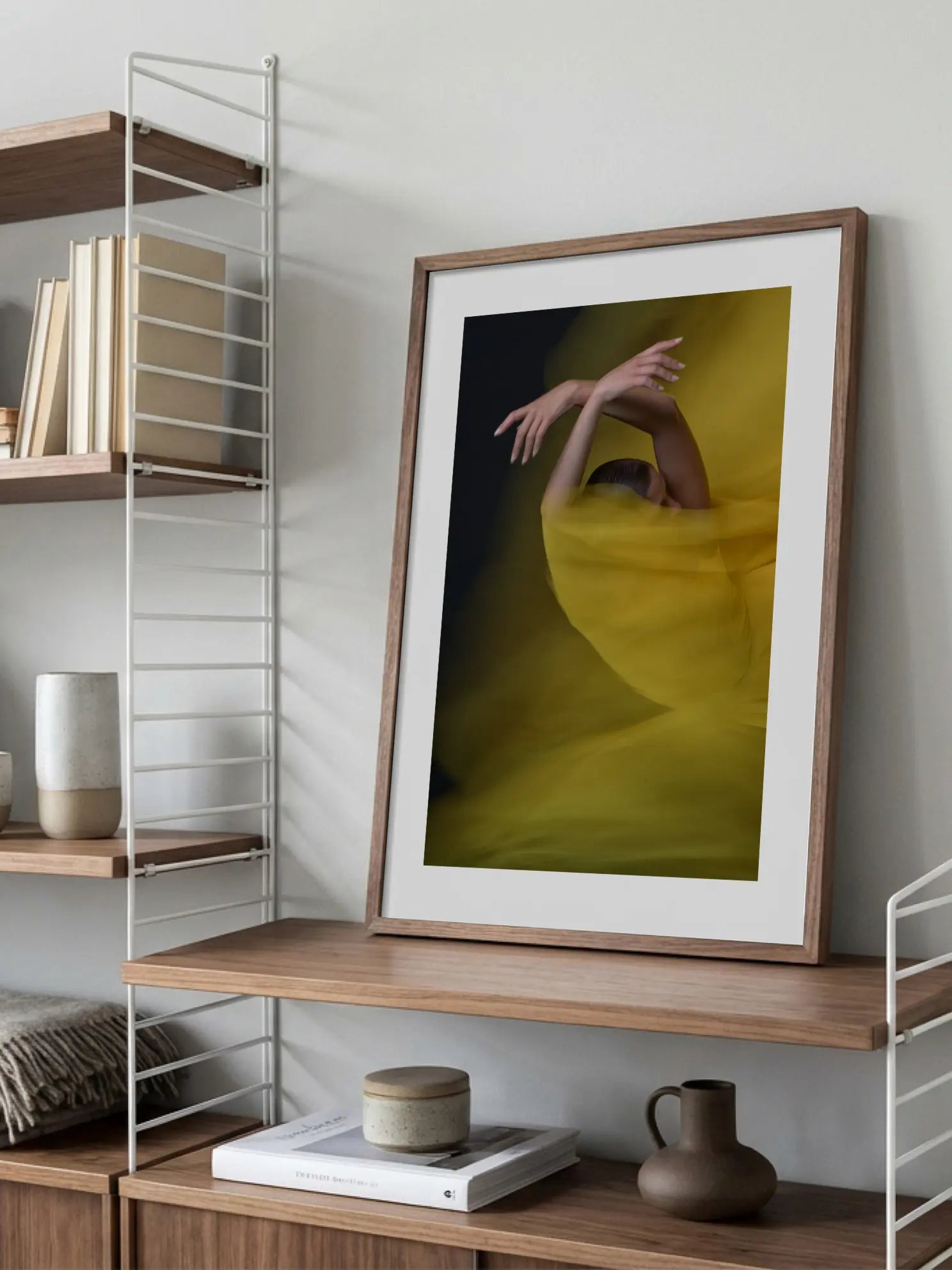 Yellow Dress Movement Poster