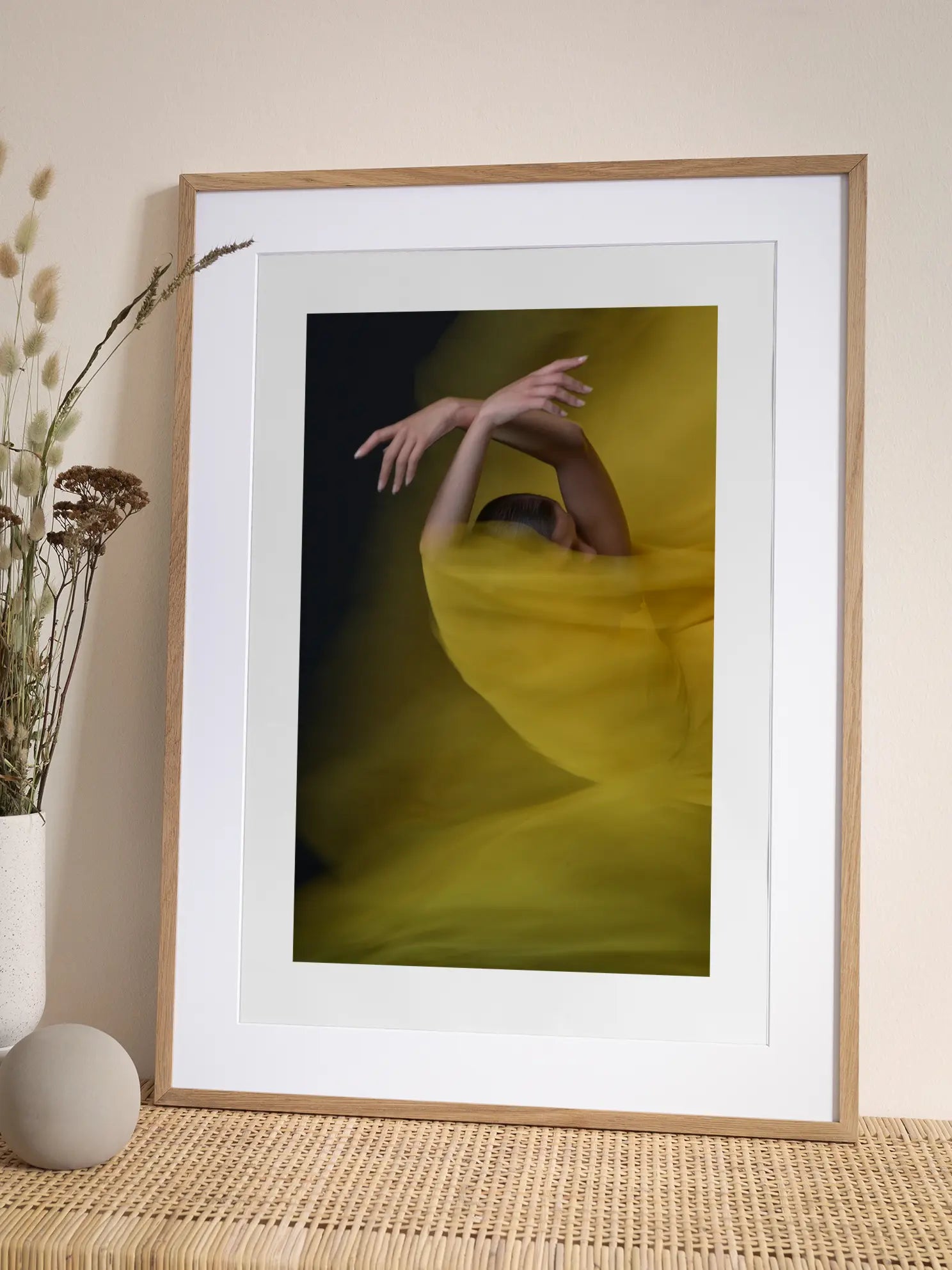 Yellow Dress Movement Poster