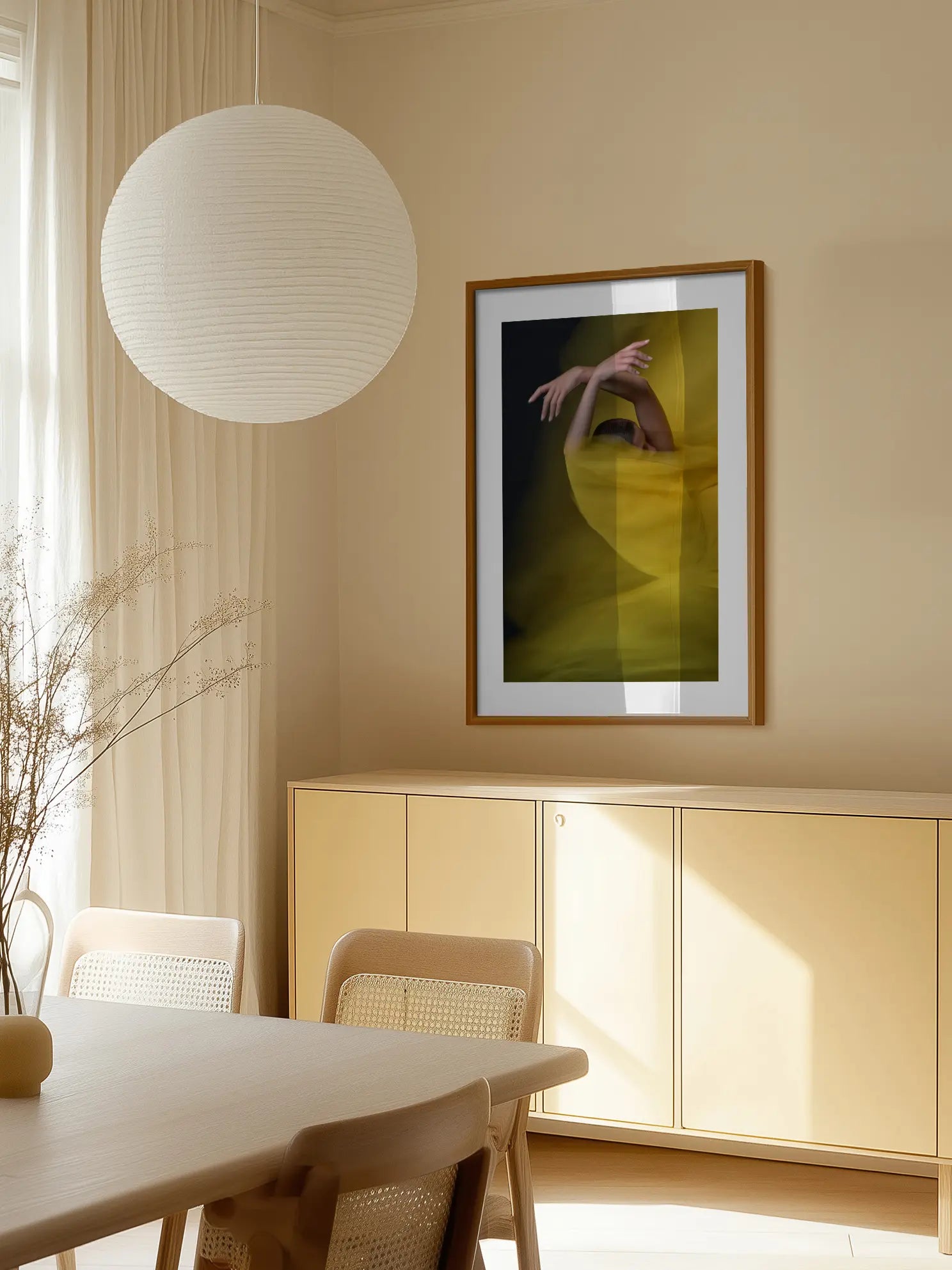 Yellow Dress Movement Poster