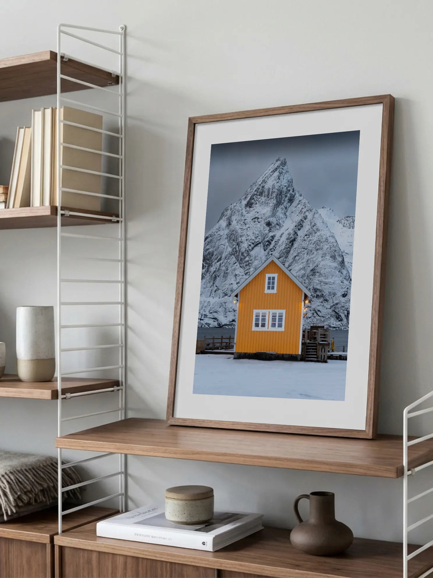 Yellow House Poster