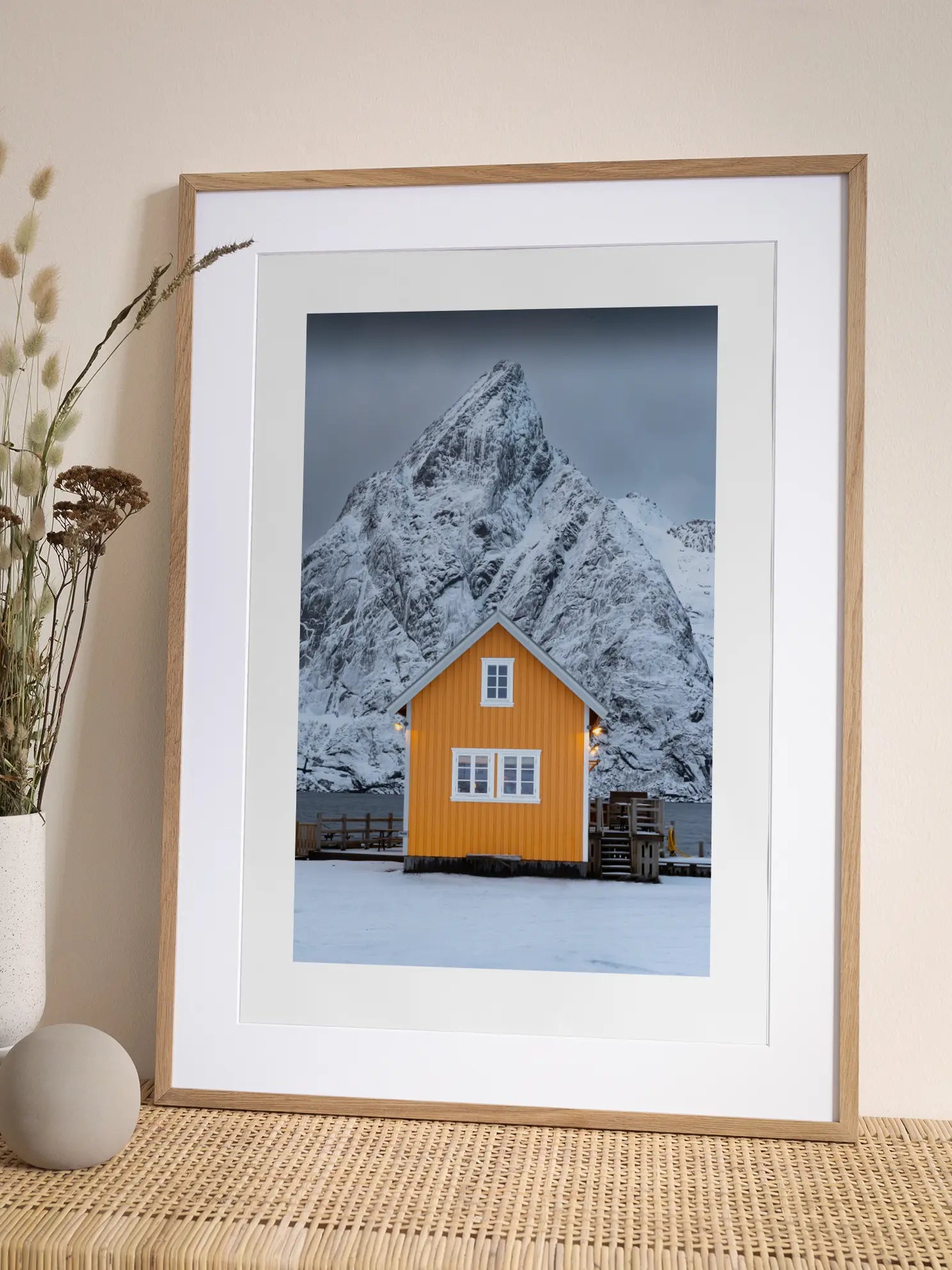 Yellow House Poster