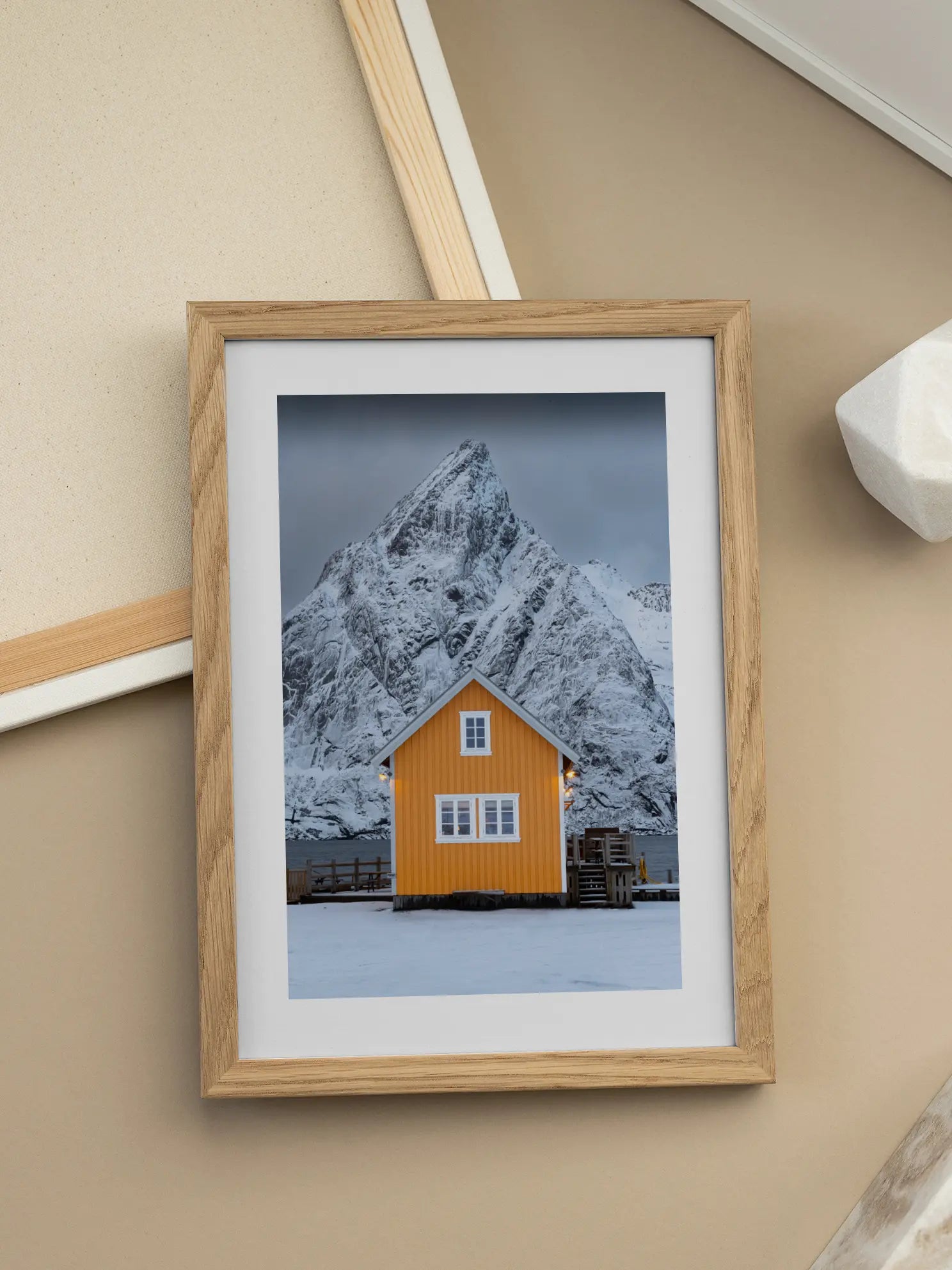 Yellow House Poster