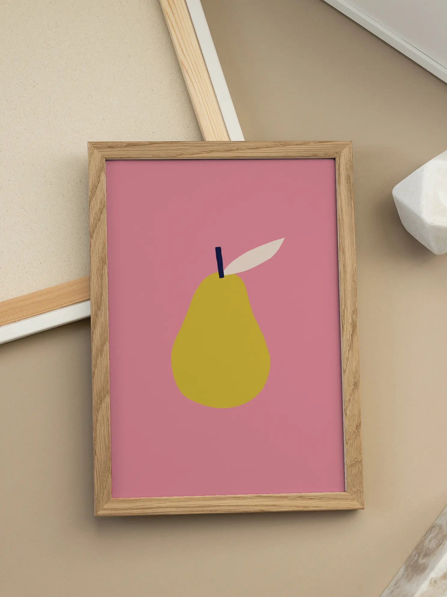 Yellow Pear Poster