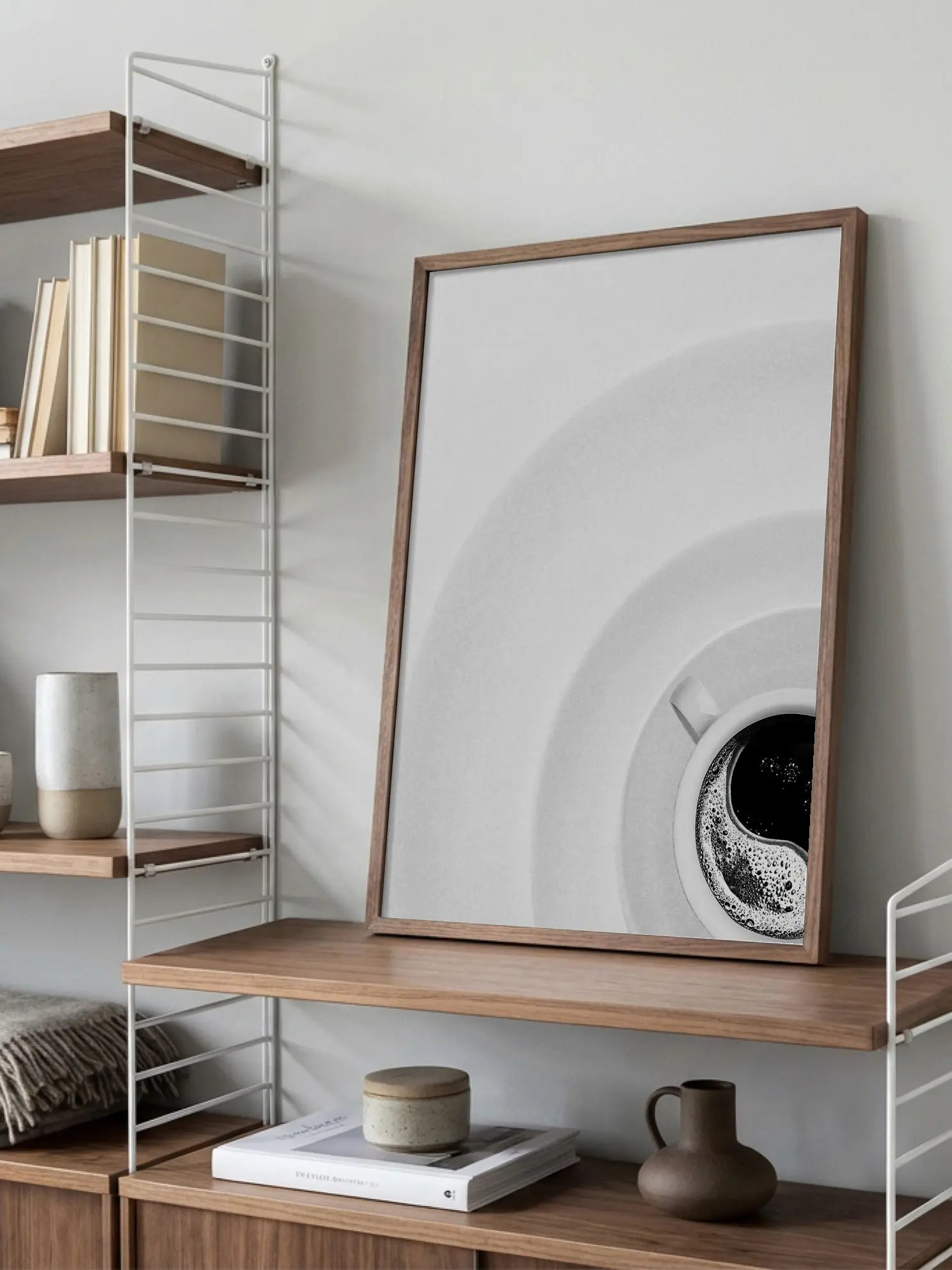 Yin Yang Coffee Poster