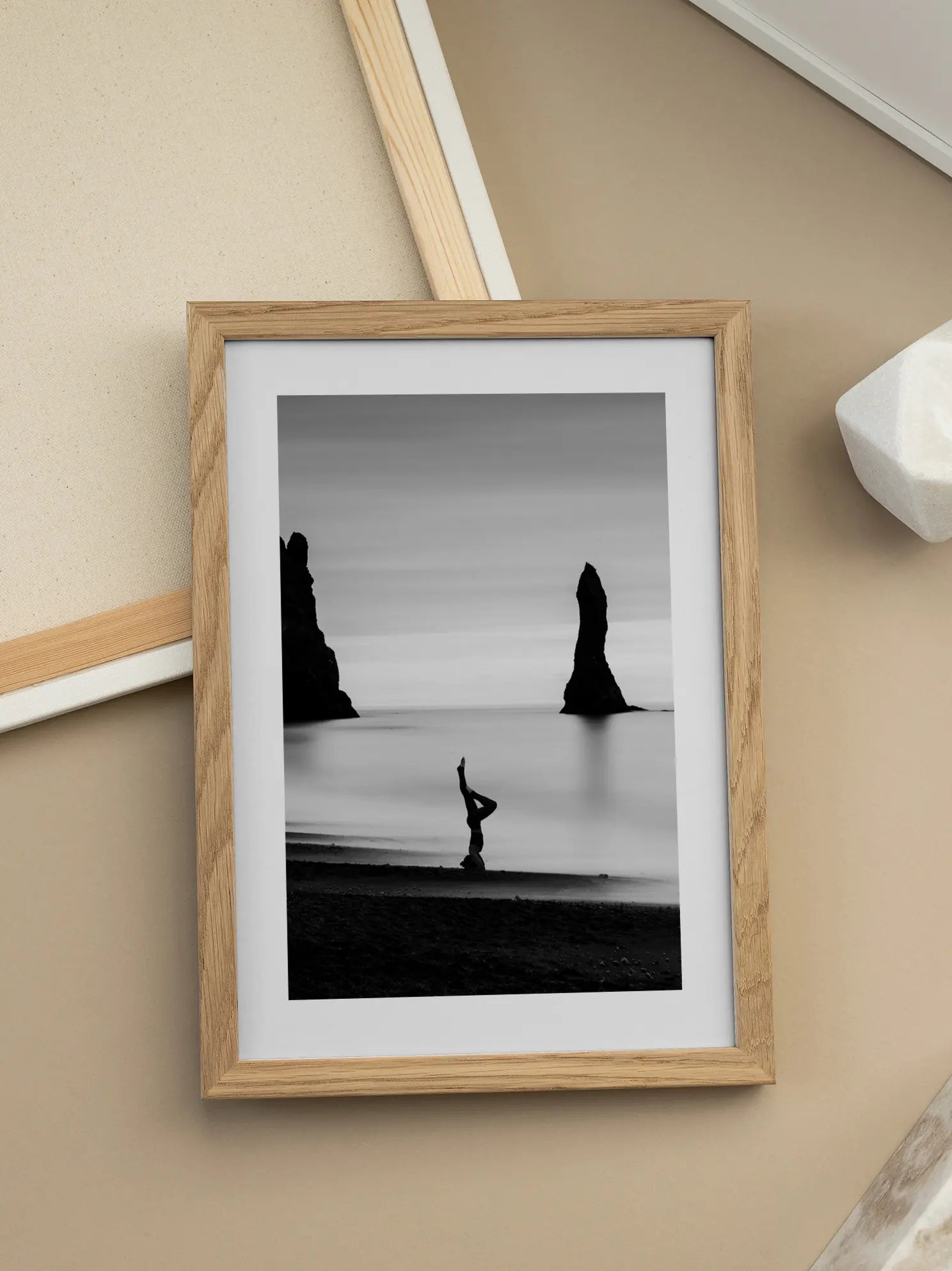 Yoga on the Beach Poster