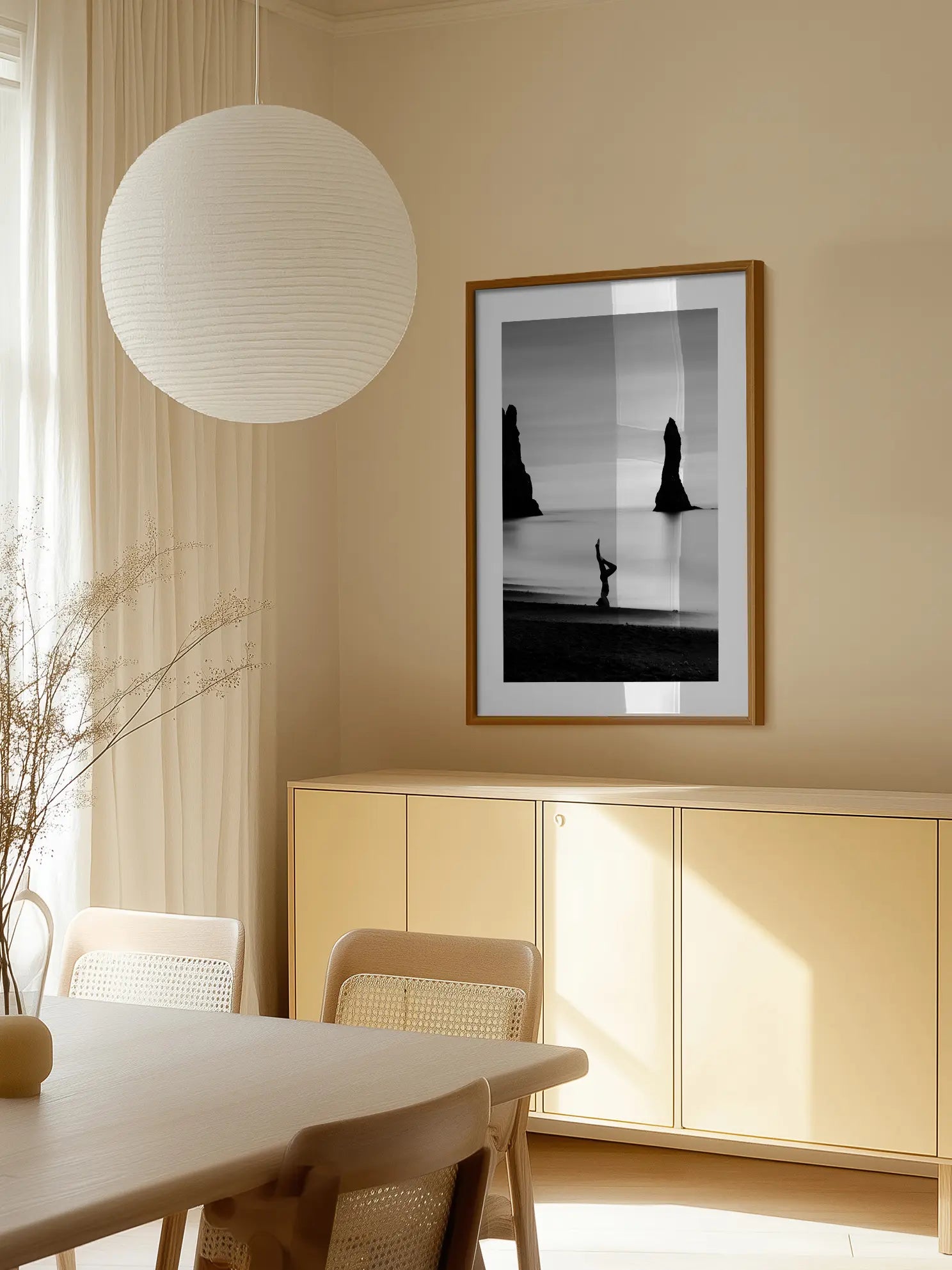 Yoga on the Beach Poster