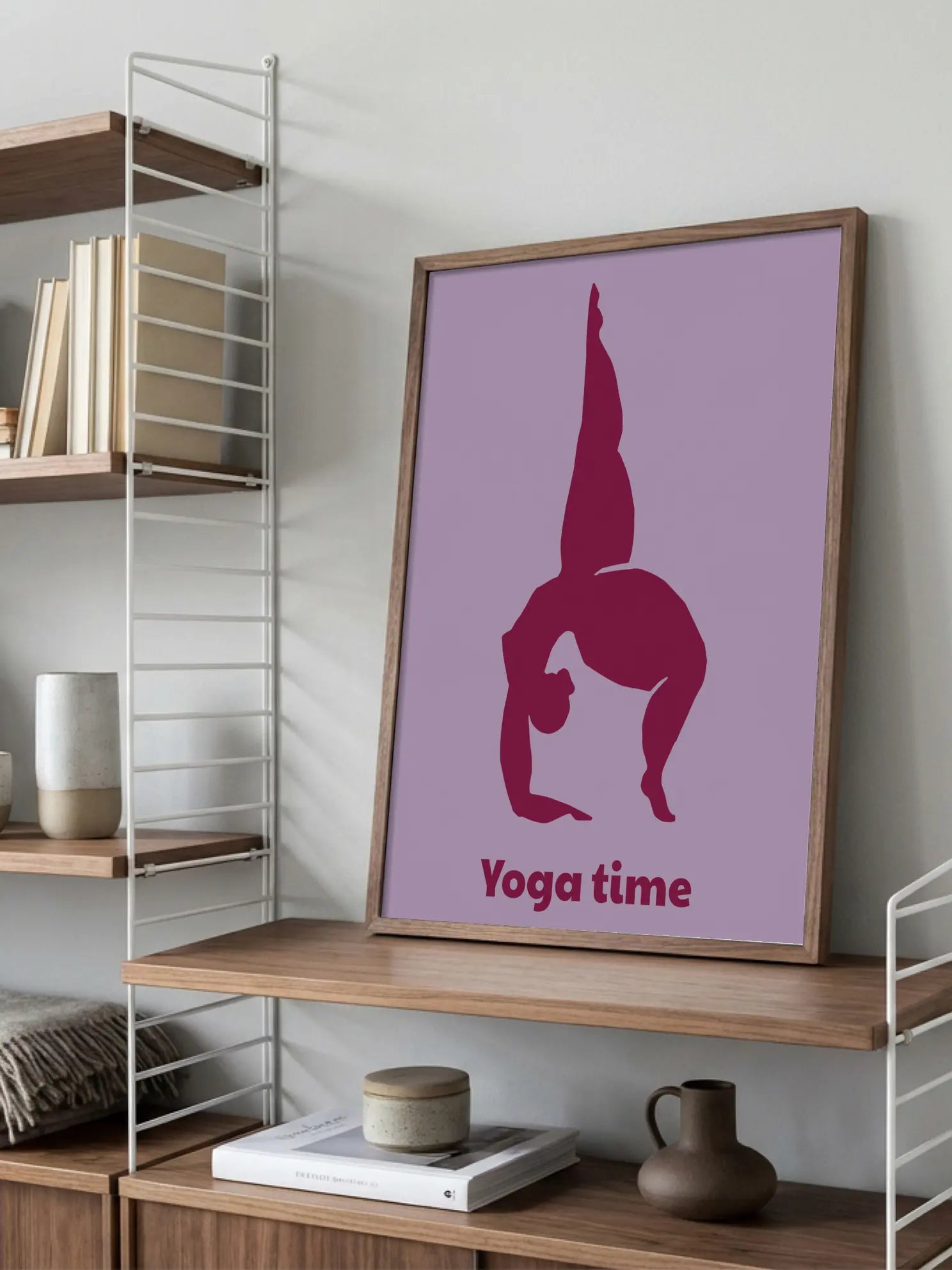 Yoga Time Poster