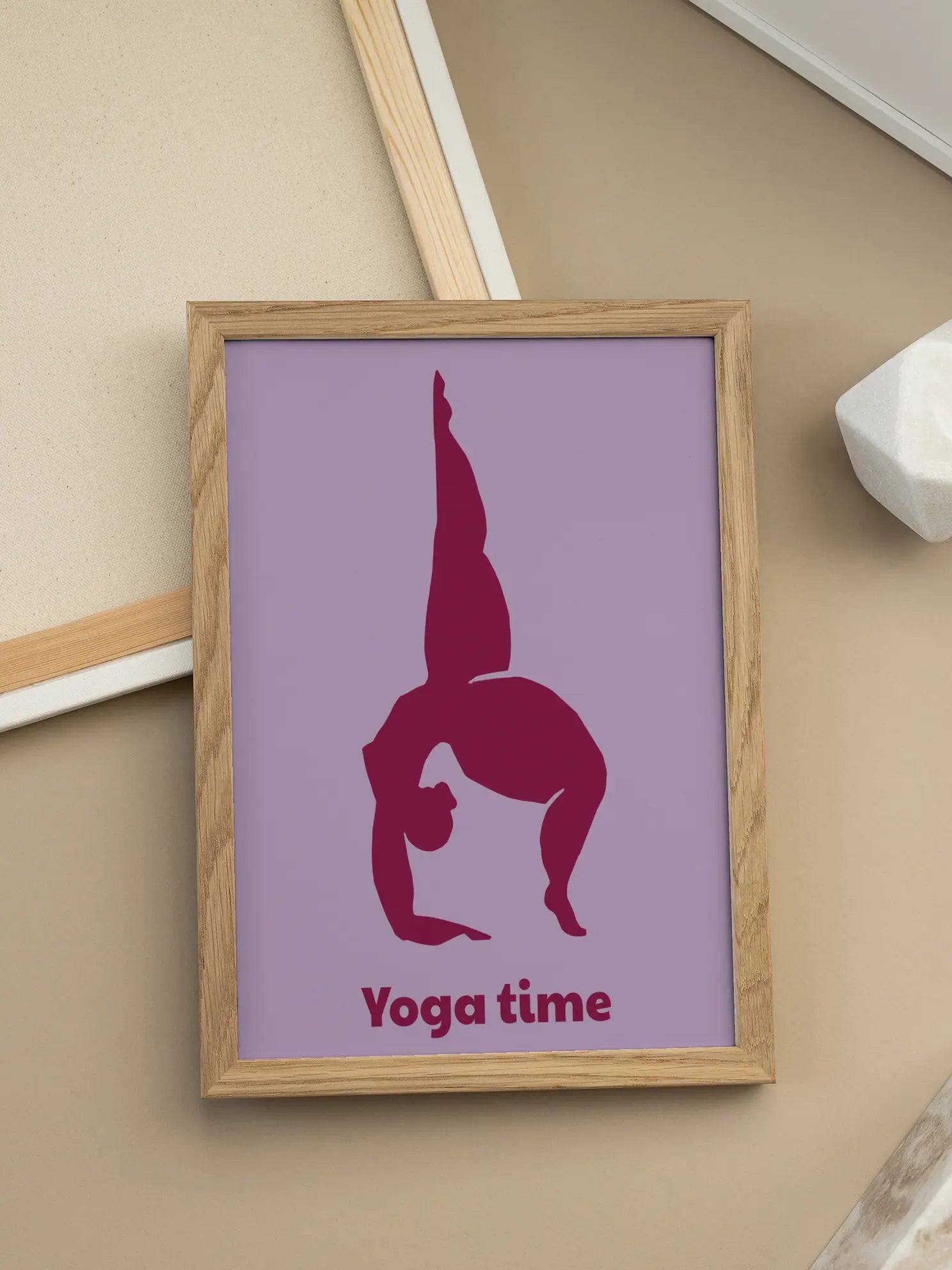 Yoga Time Poster