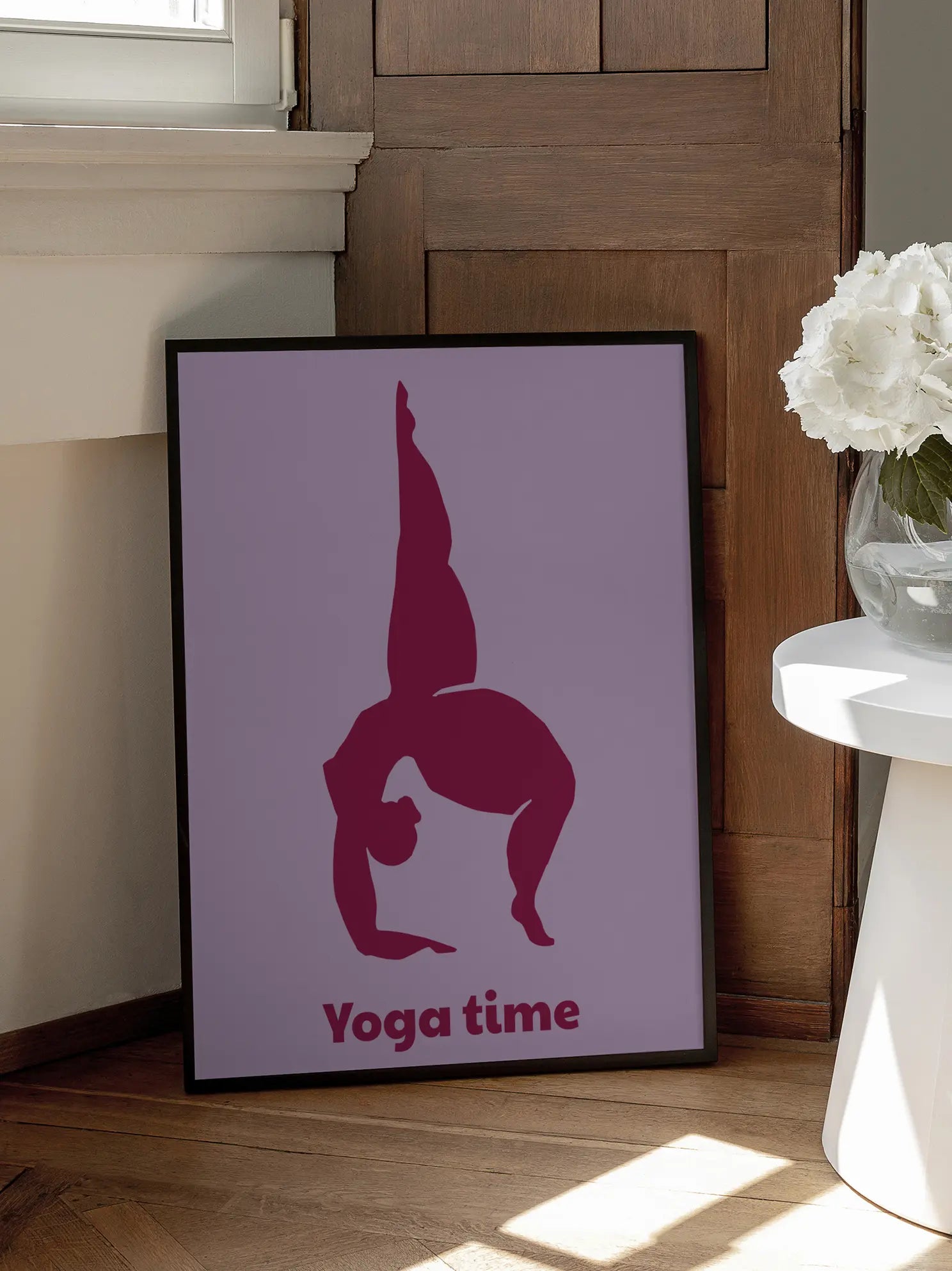 Yoga Time Poster