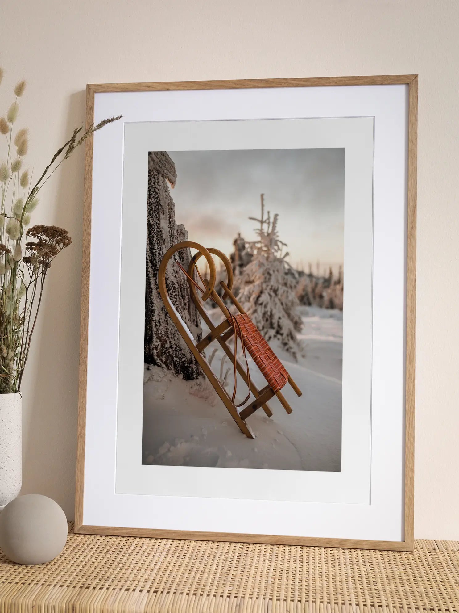 Young Santa´s Sleigh Poster