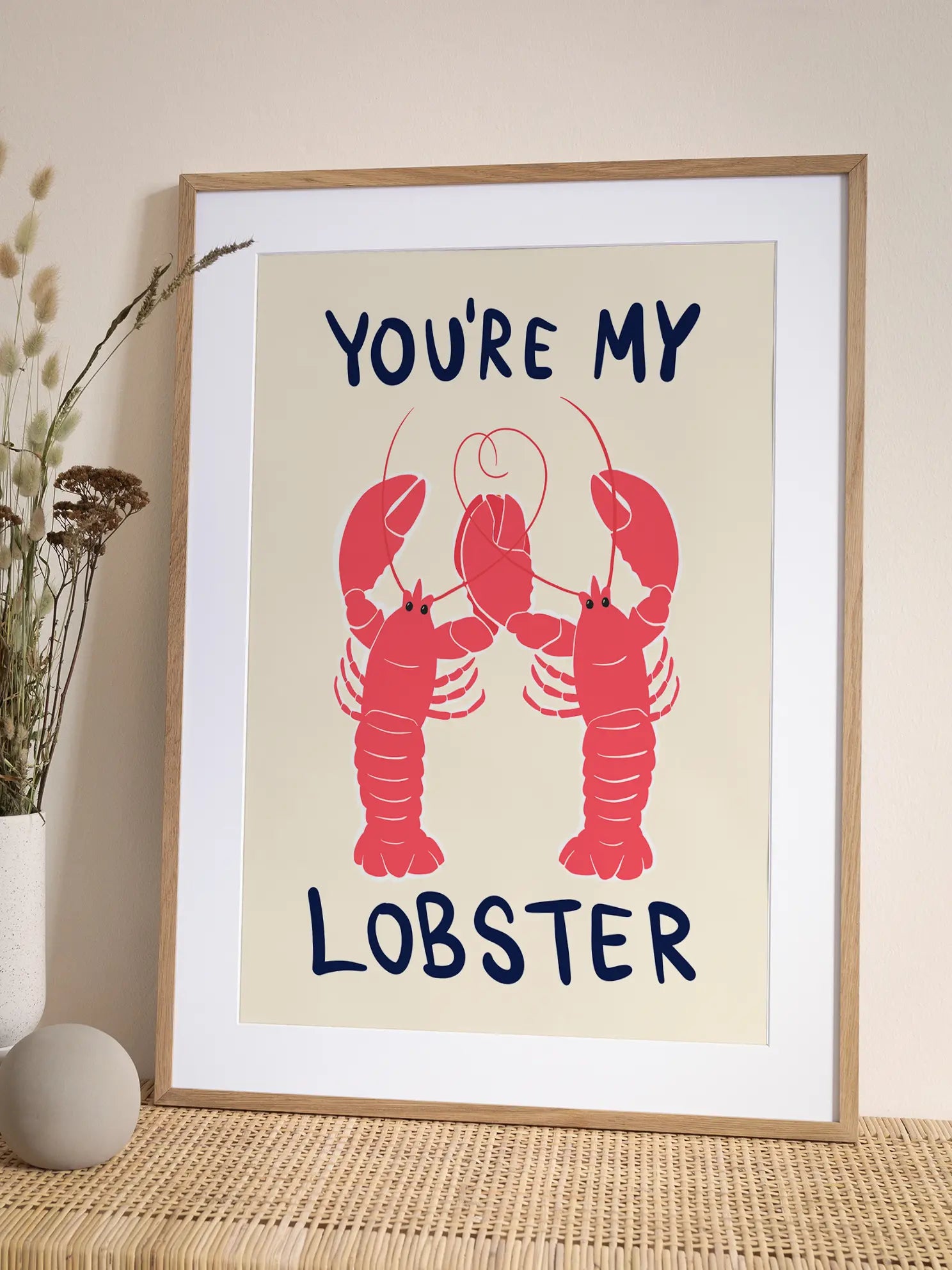 You're My Lobster Poster