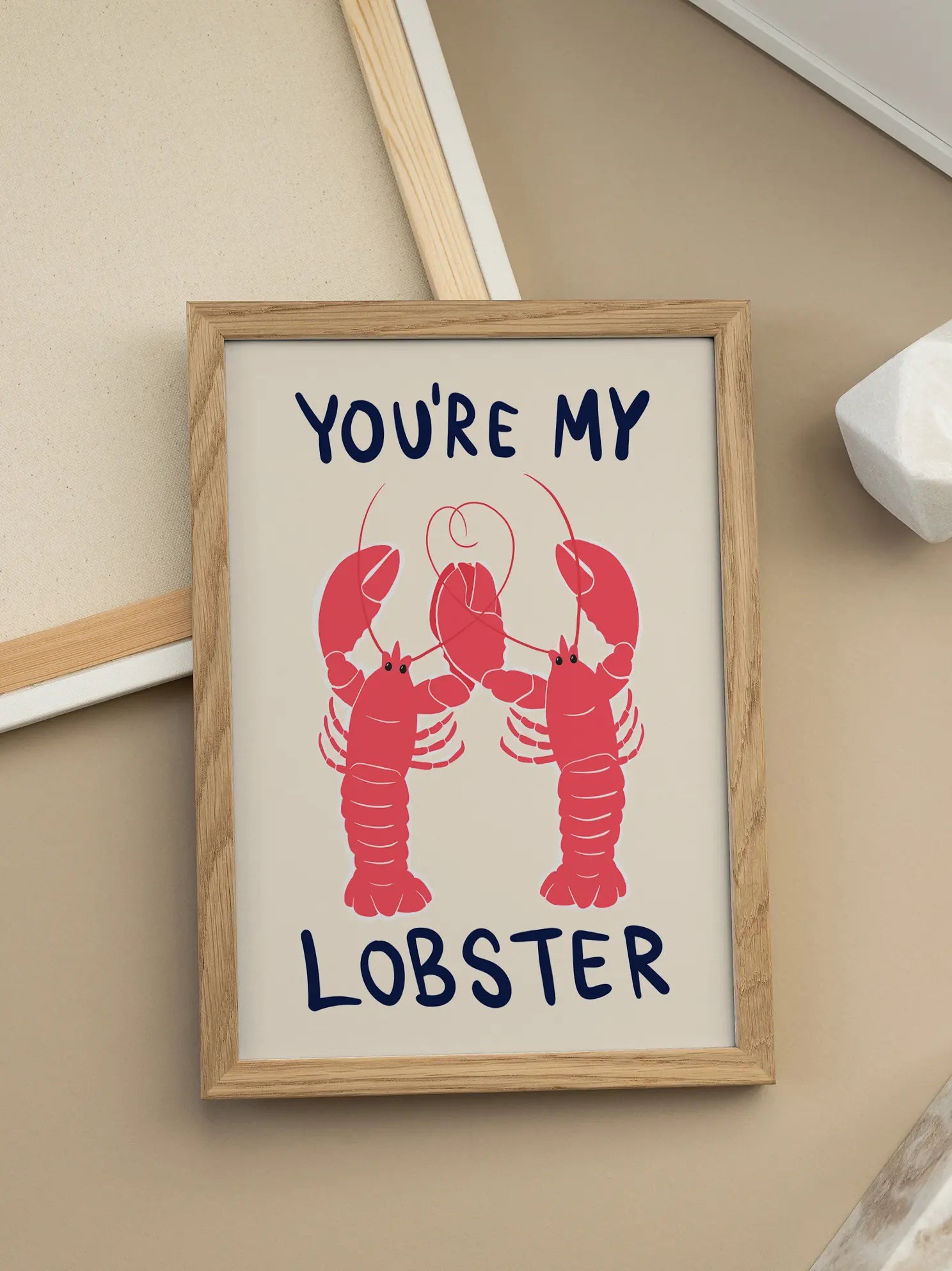 You're My Lobster Poster