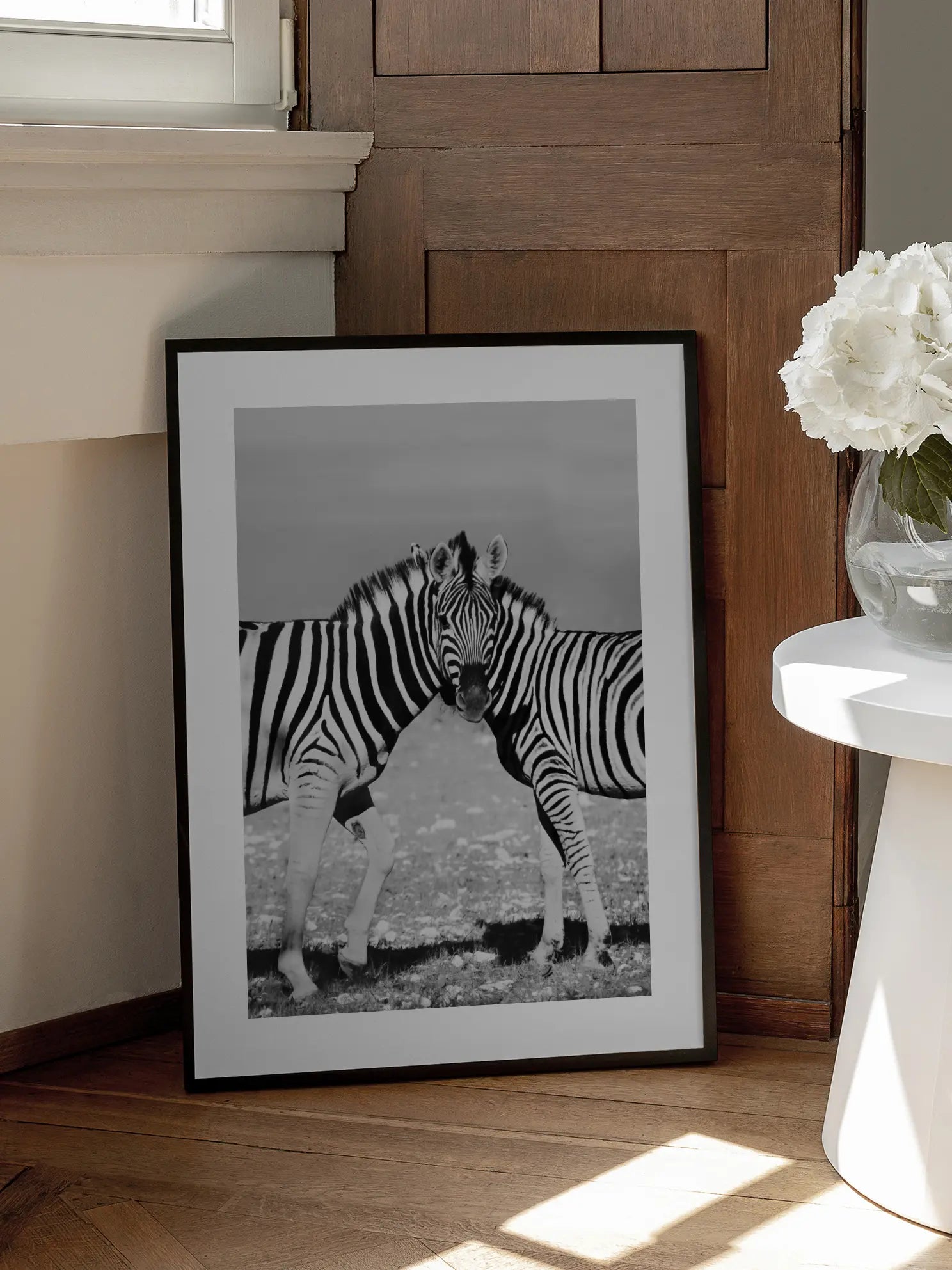 Zebra Stripes Poster