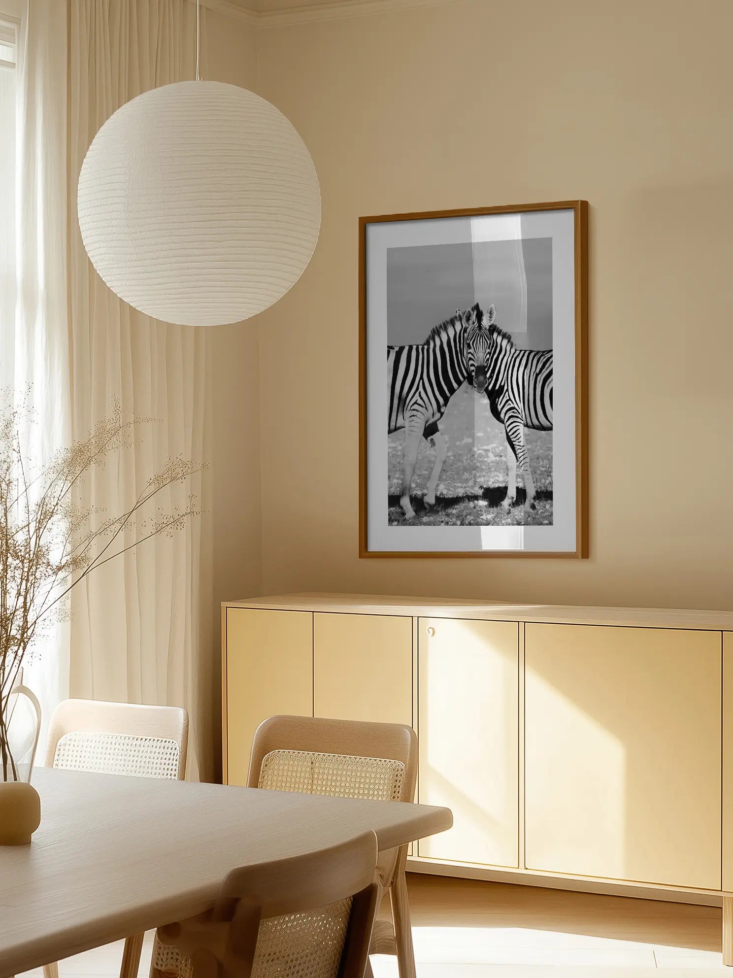 Zebra Stripes Poster